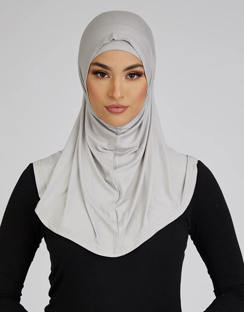 2 Piece Hijab Cap / Scarf - Light Shades - Image 11