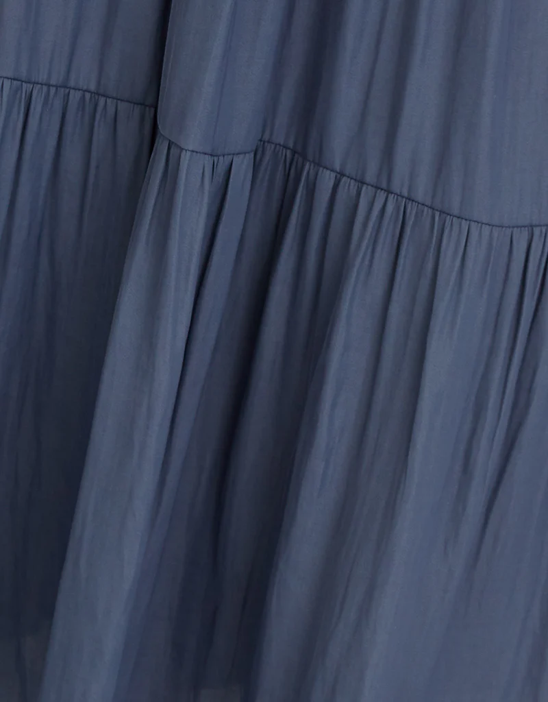 3 Tier Satin Skirt - Image 5