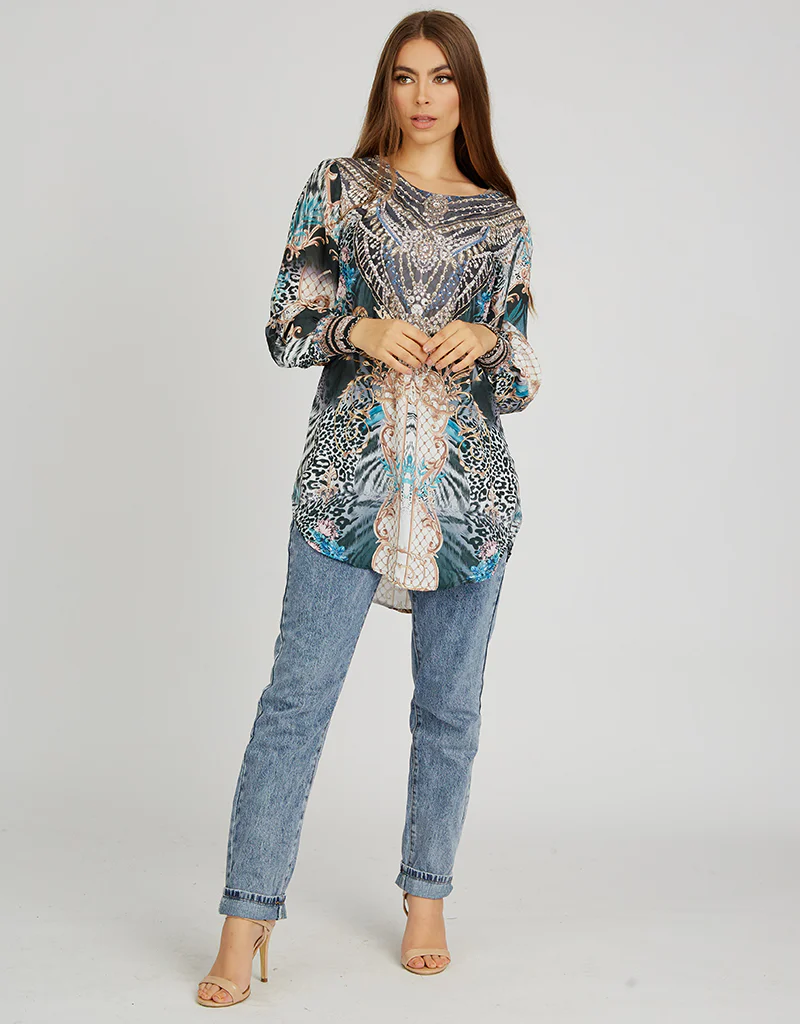 Abbigail Beaded Top - Image 4