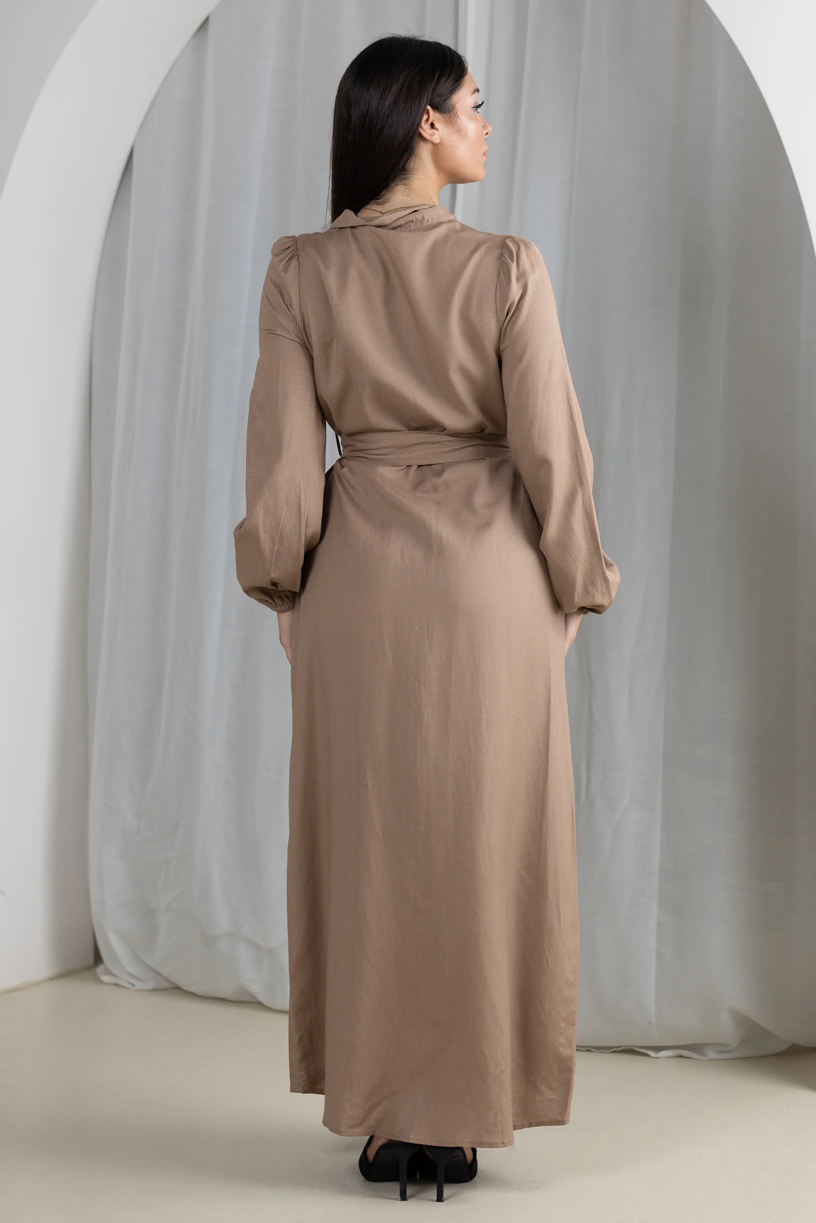Abella Linen Dress - Image 7