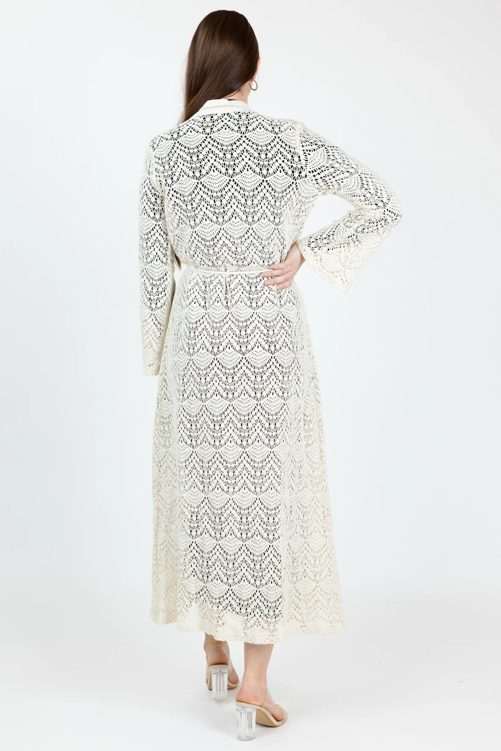 Adila Crochet Cardigan - Image 5
