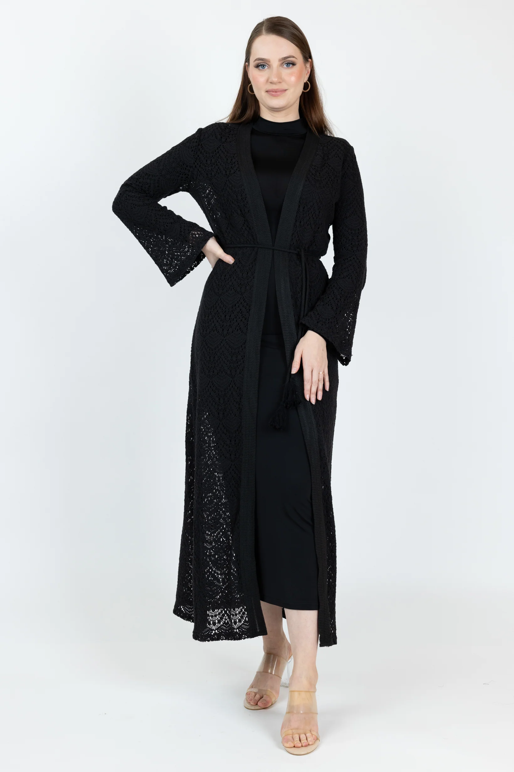 Adila Crochet Cardigan - Image 6