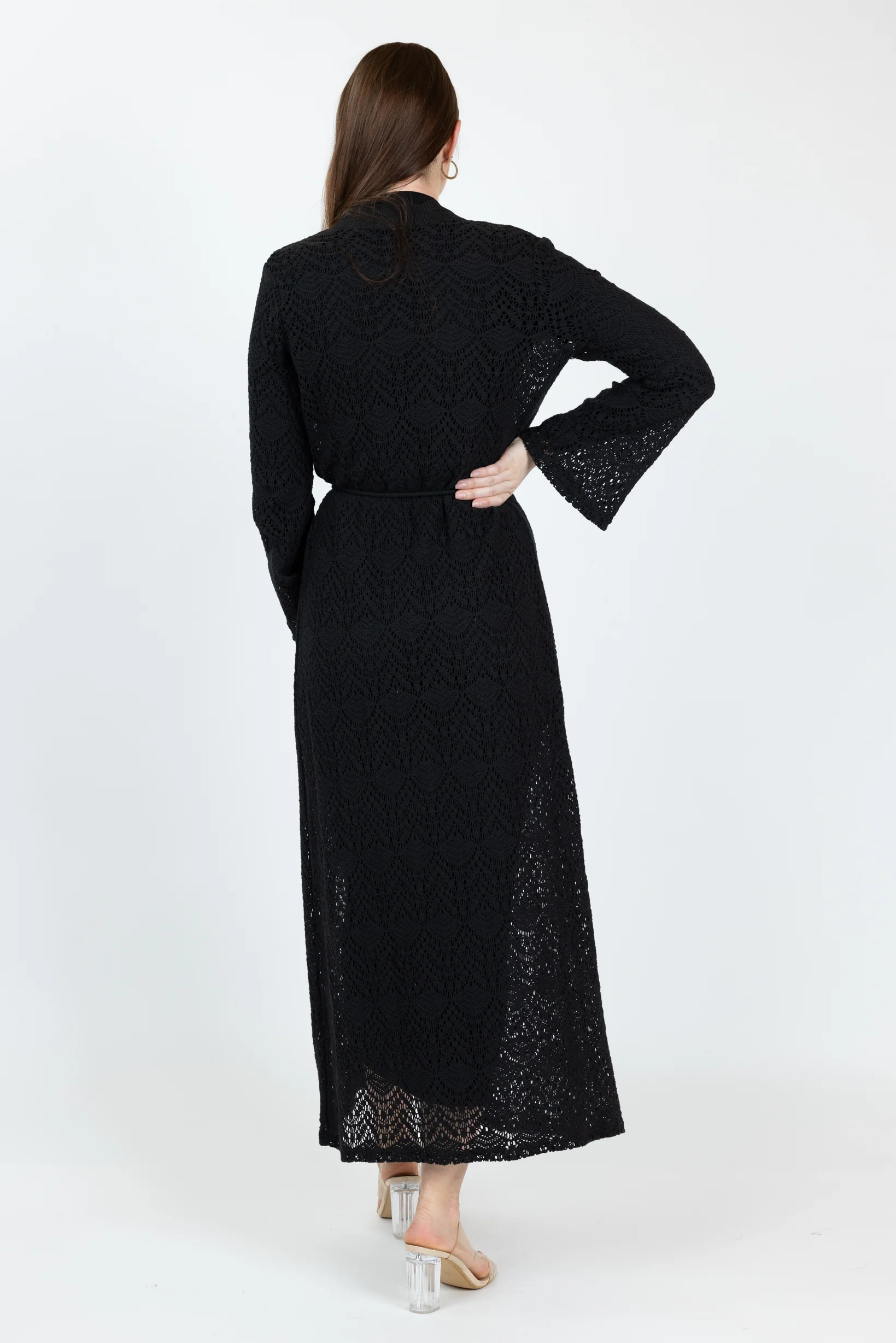 Adila Crochet Cardigan - Image 9