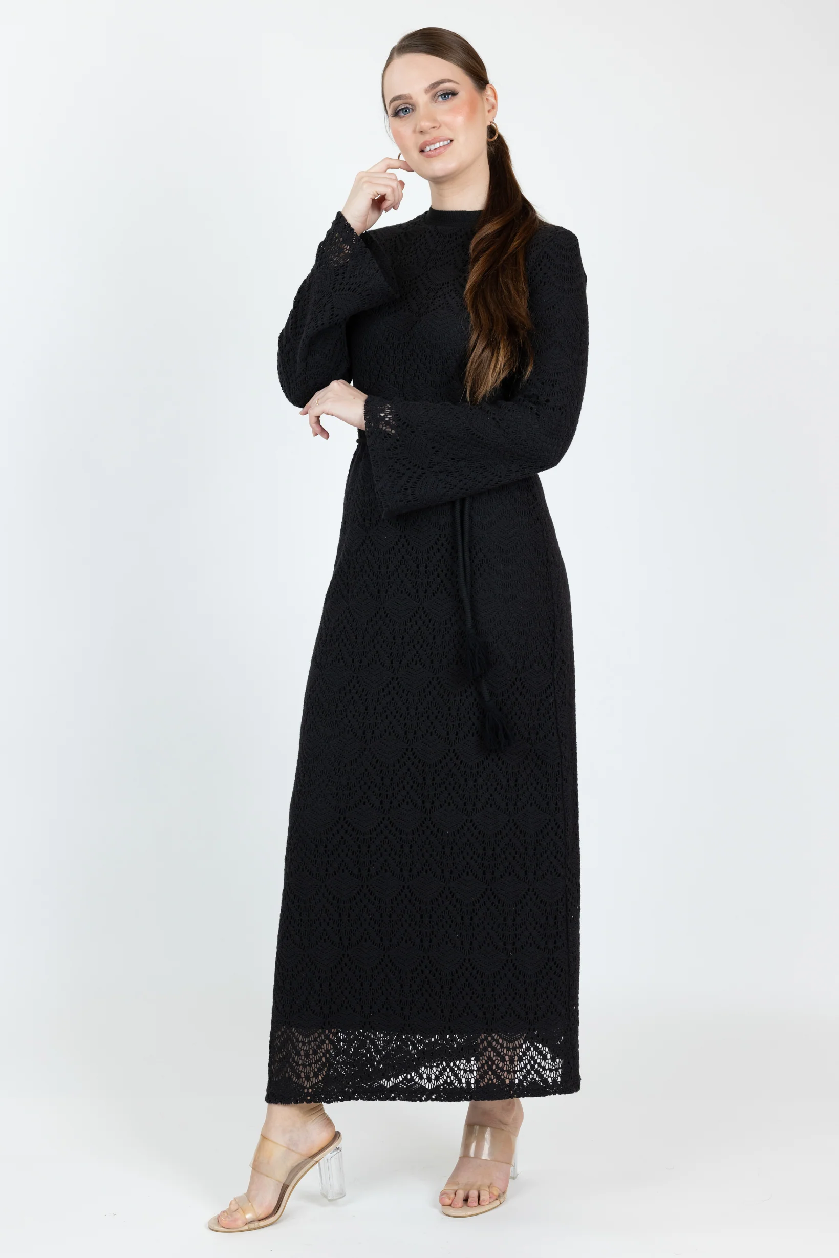 Adila Crochet Dress - Image 7