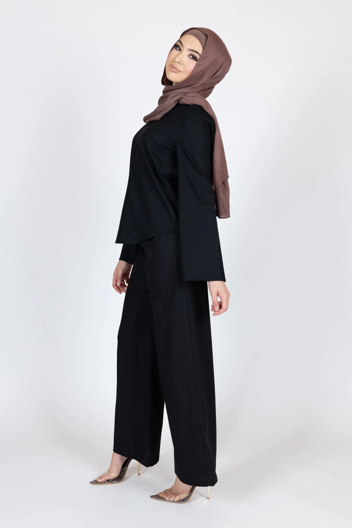 Adira Linen Wide Leg Pants - Image 3