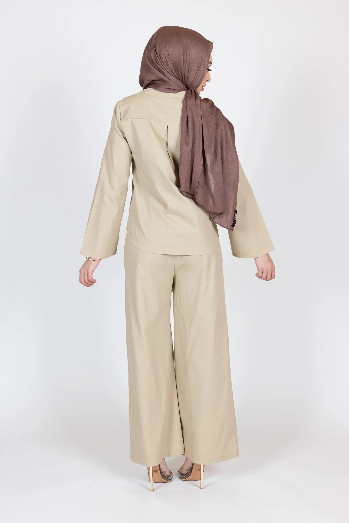 Adira Linen Wide Leg Pants - Image 7