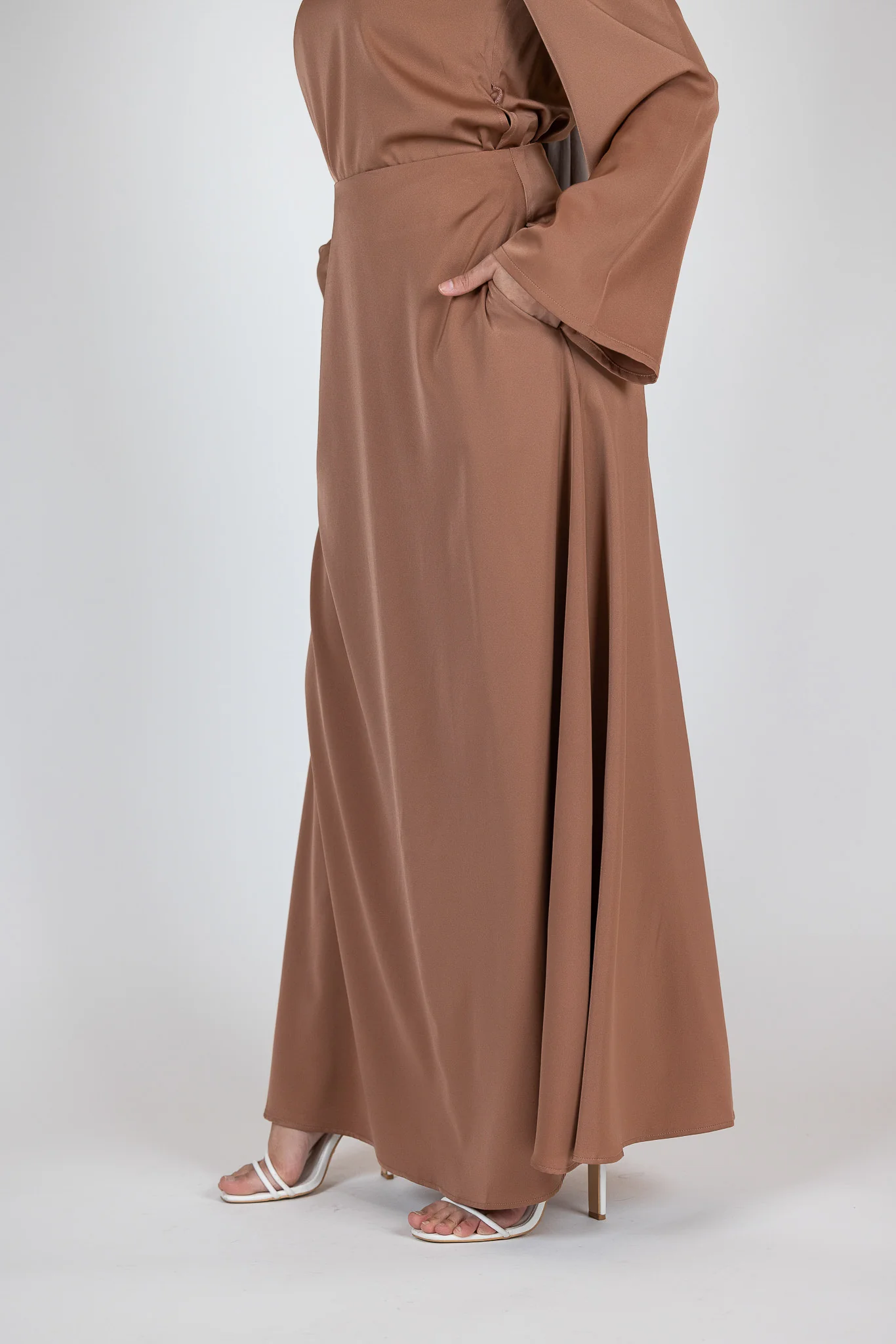 Akela A line Satin Skirt - Image 5
