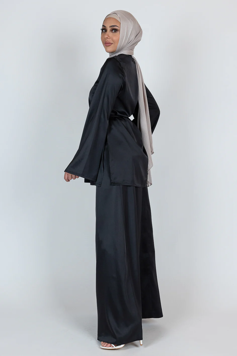 Akela A line Satin Skirt - Image 8