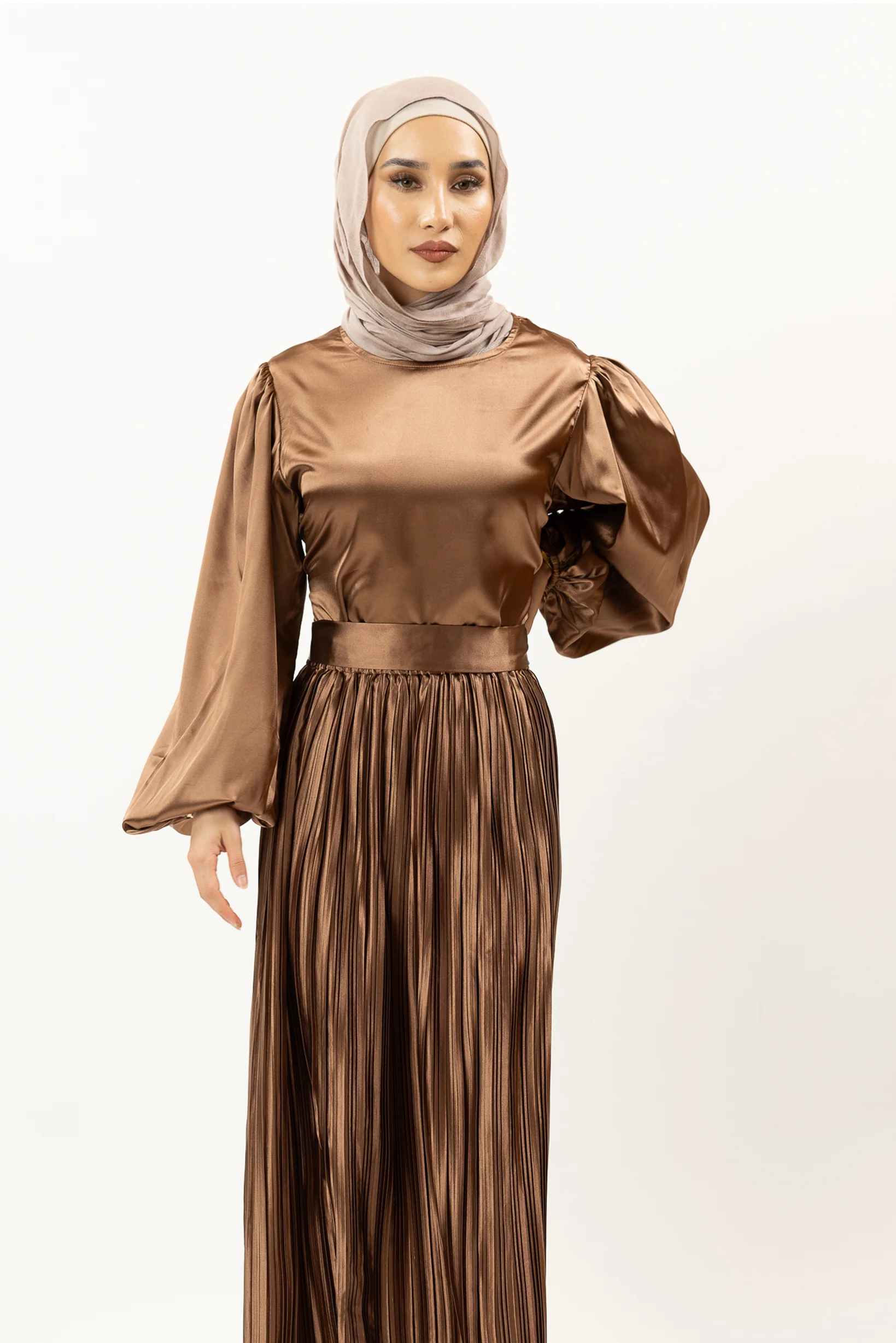 Aliyah Satin Top - Image 8