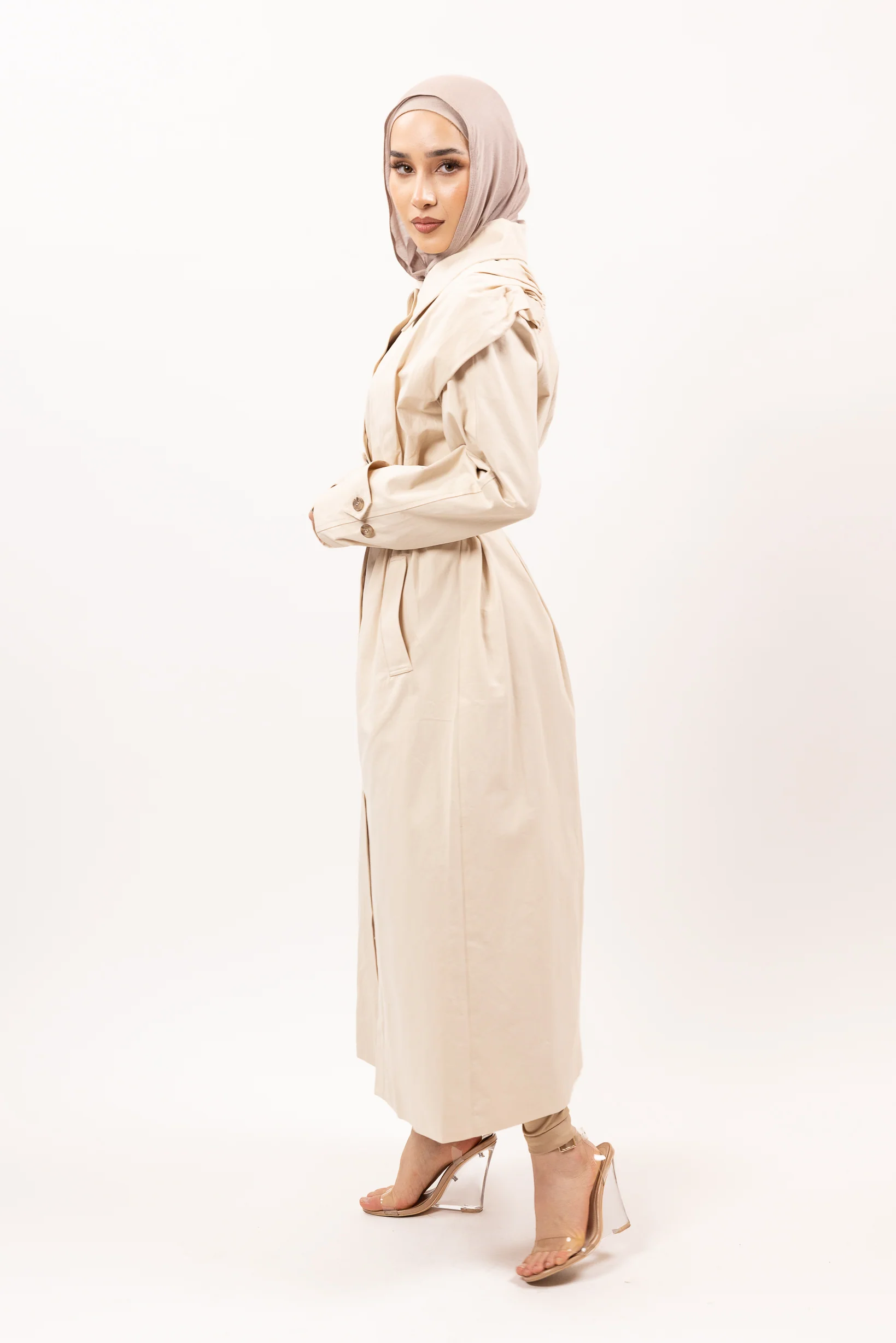 Aliza Shirt Trench - Image 8