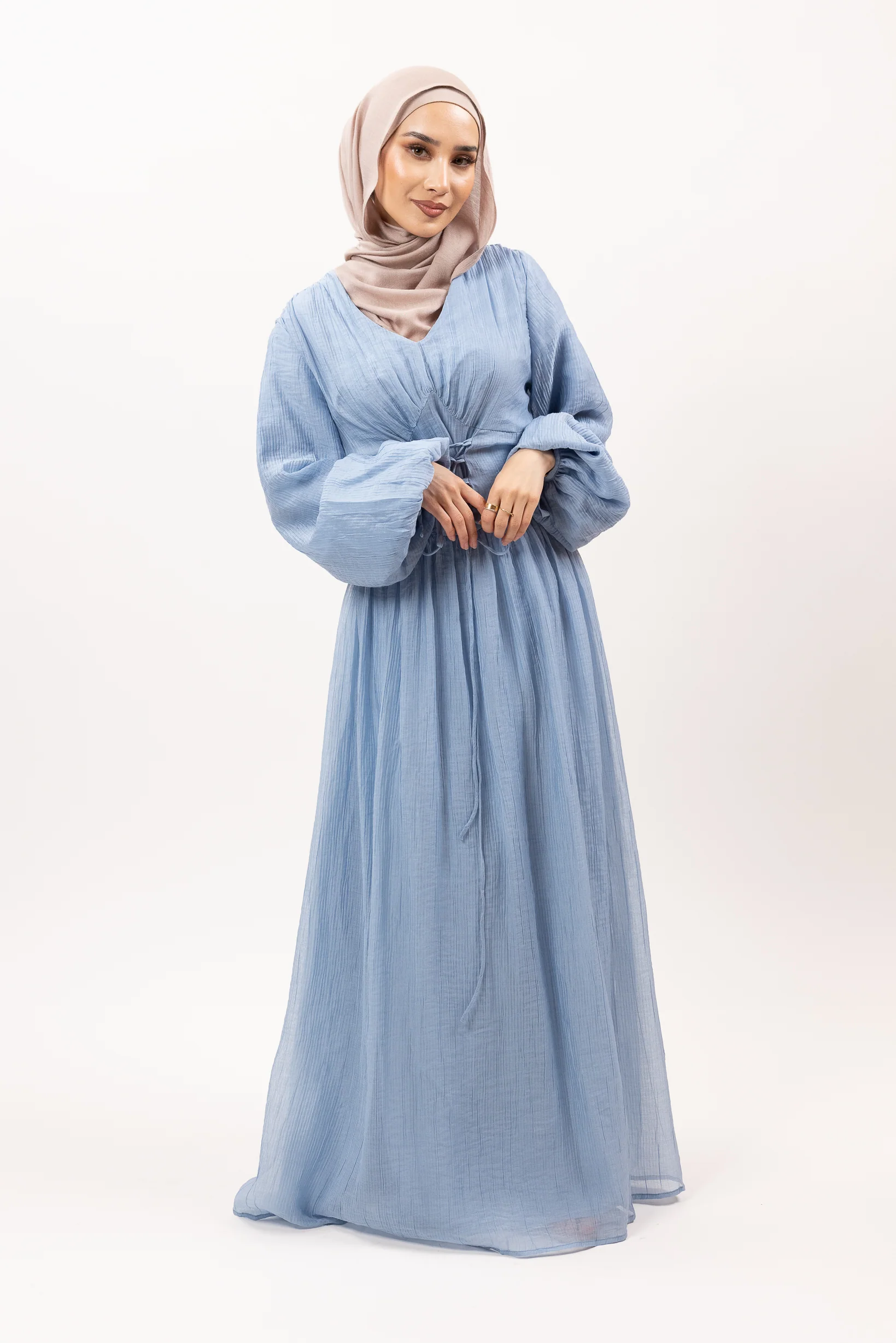 Aloha Tie Detailed Dress - Image 13