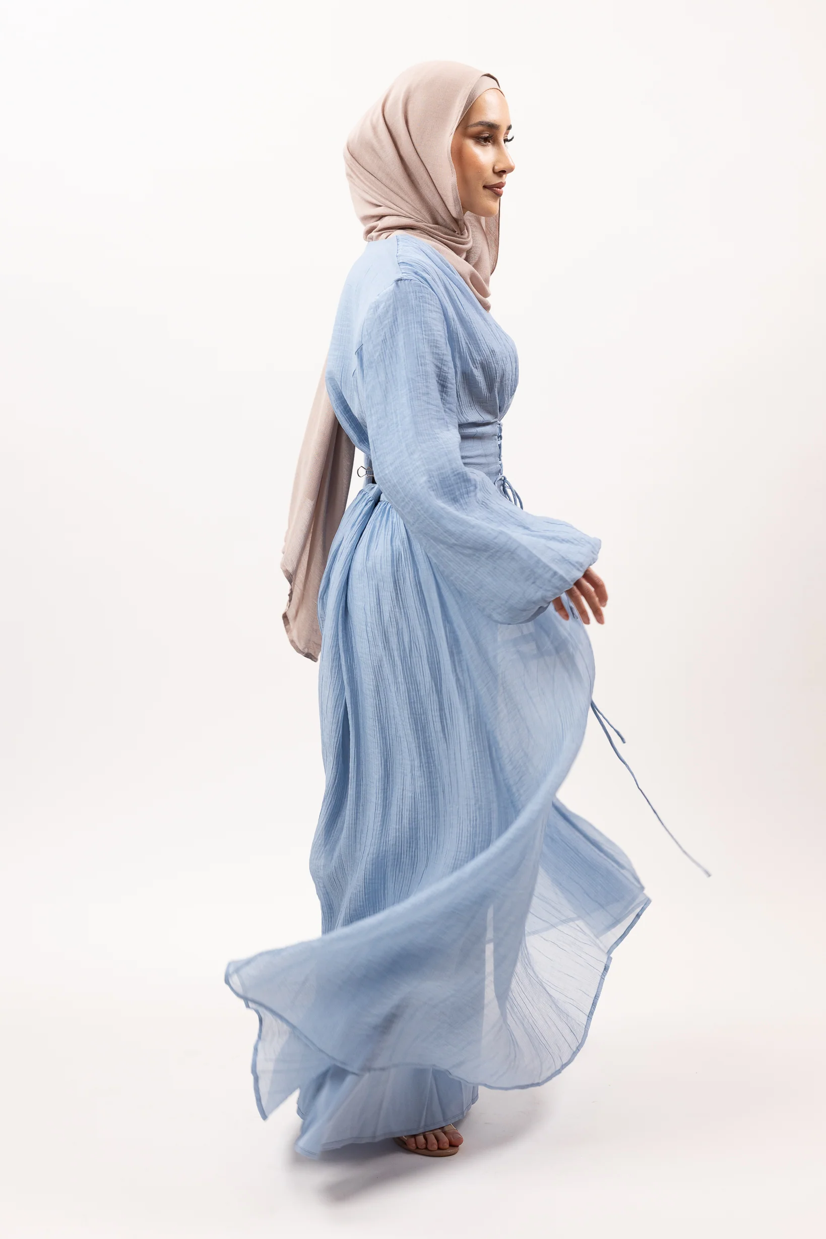 Aloha Tie Detailed Dress - Image 15