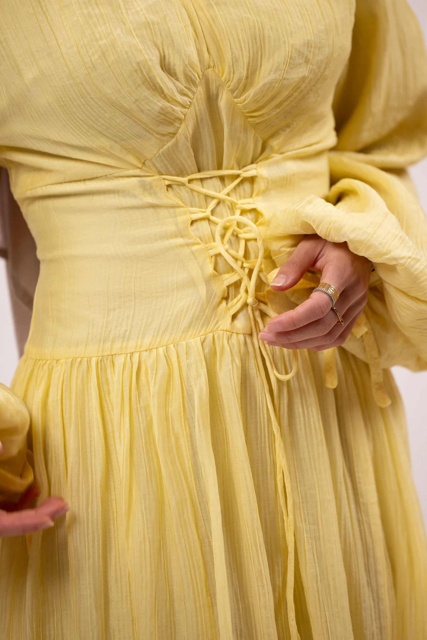 Aloha Tie Detailed Dress - Image 3