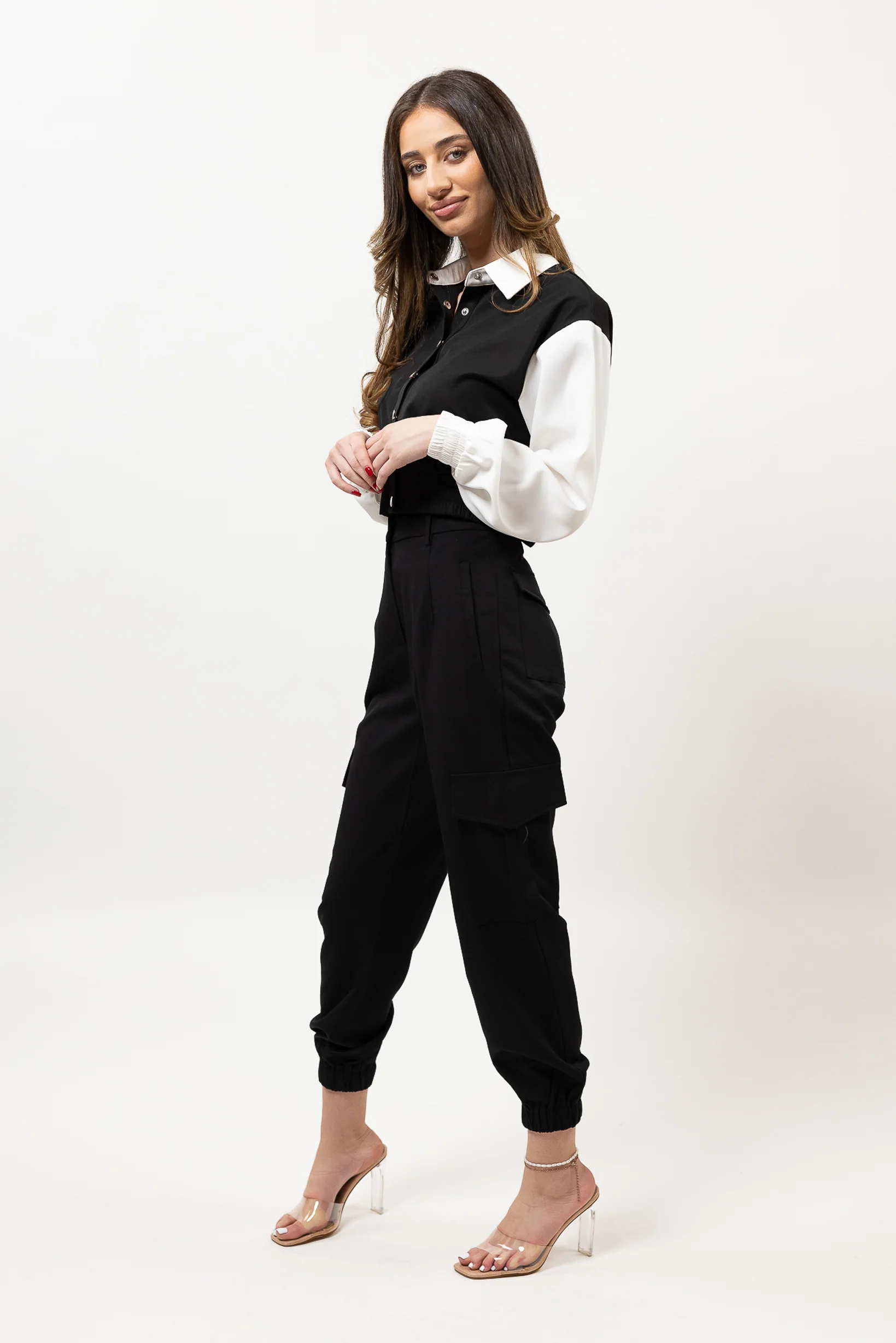 Amana Pocket Chino Pants - Image 11