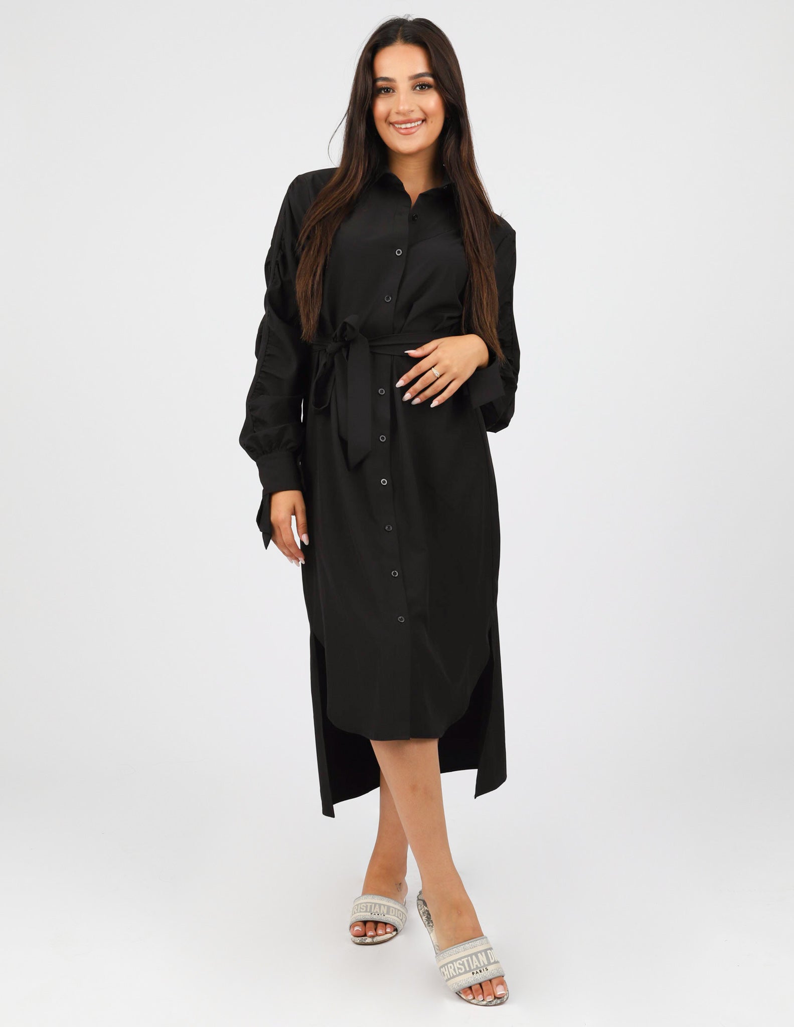 Amana Shirt Dress - Image 11
