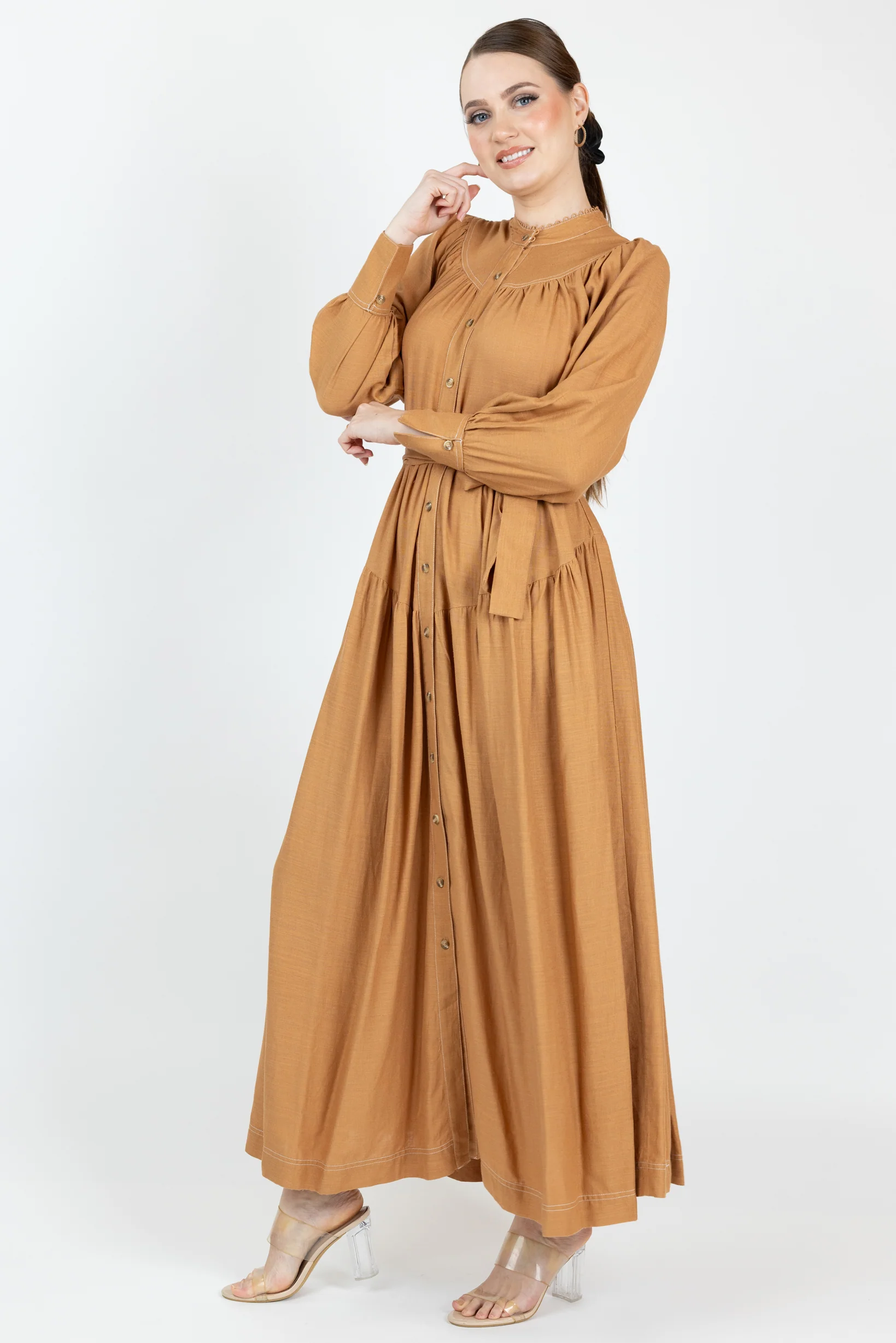 Anari Linen Maxi Dress - Image 5
