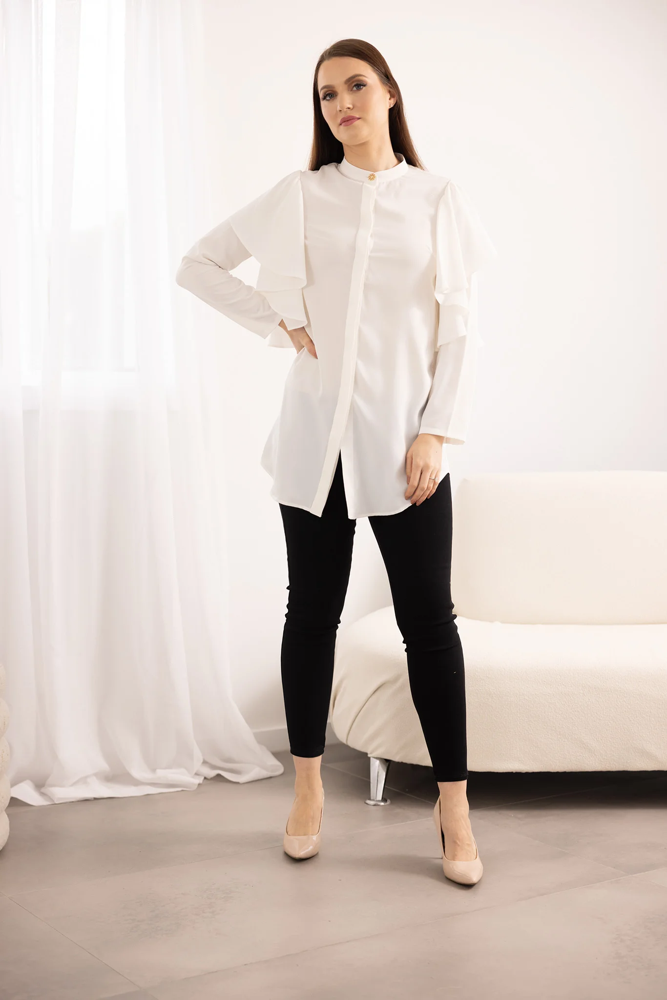 Angelica Ruffle Detailed Shirt - Image 13