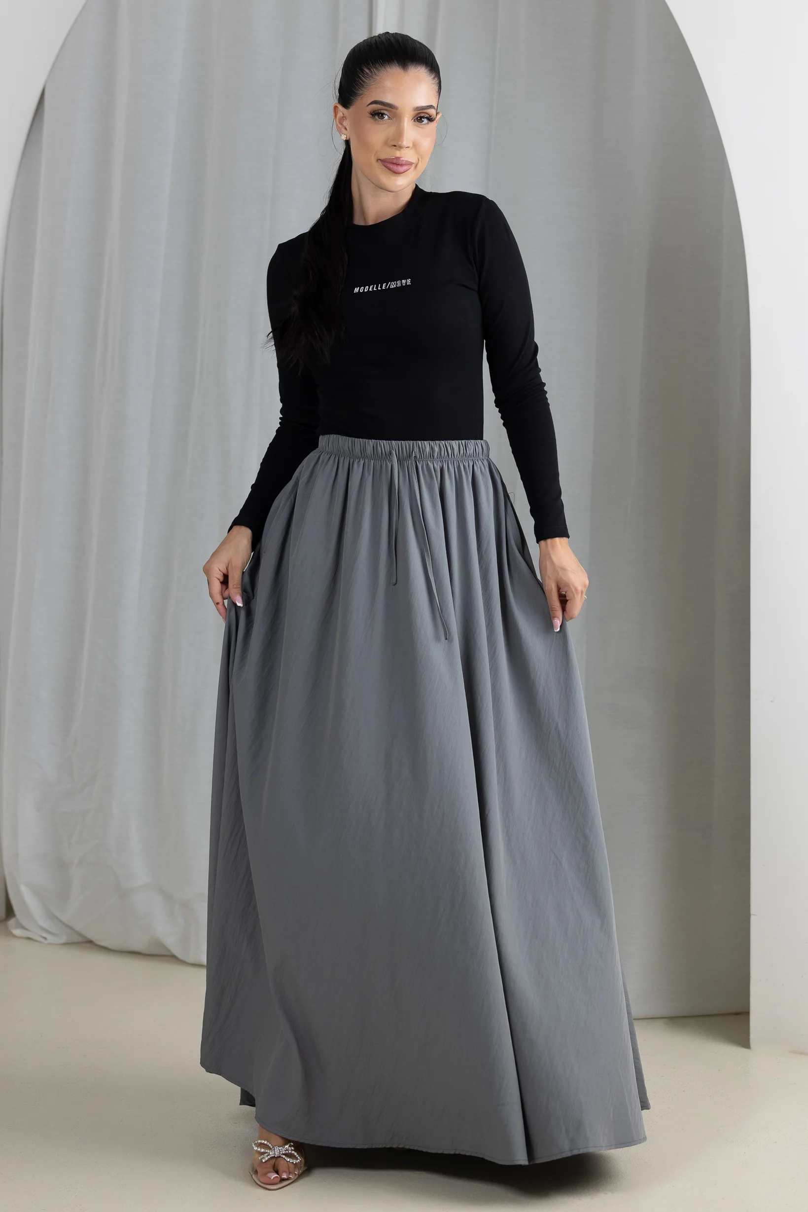 Areem Drawstring Skirt - Image 4
