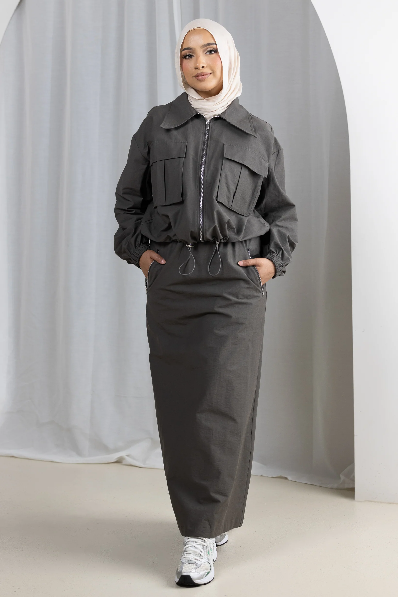 Areem Militart Crop Jacket - Image 2