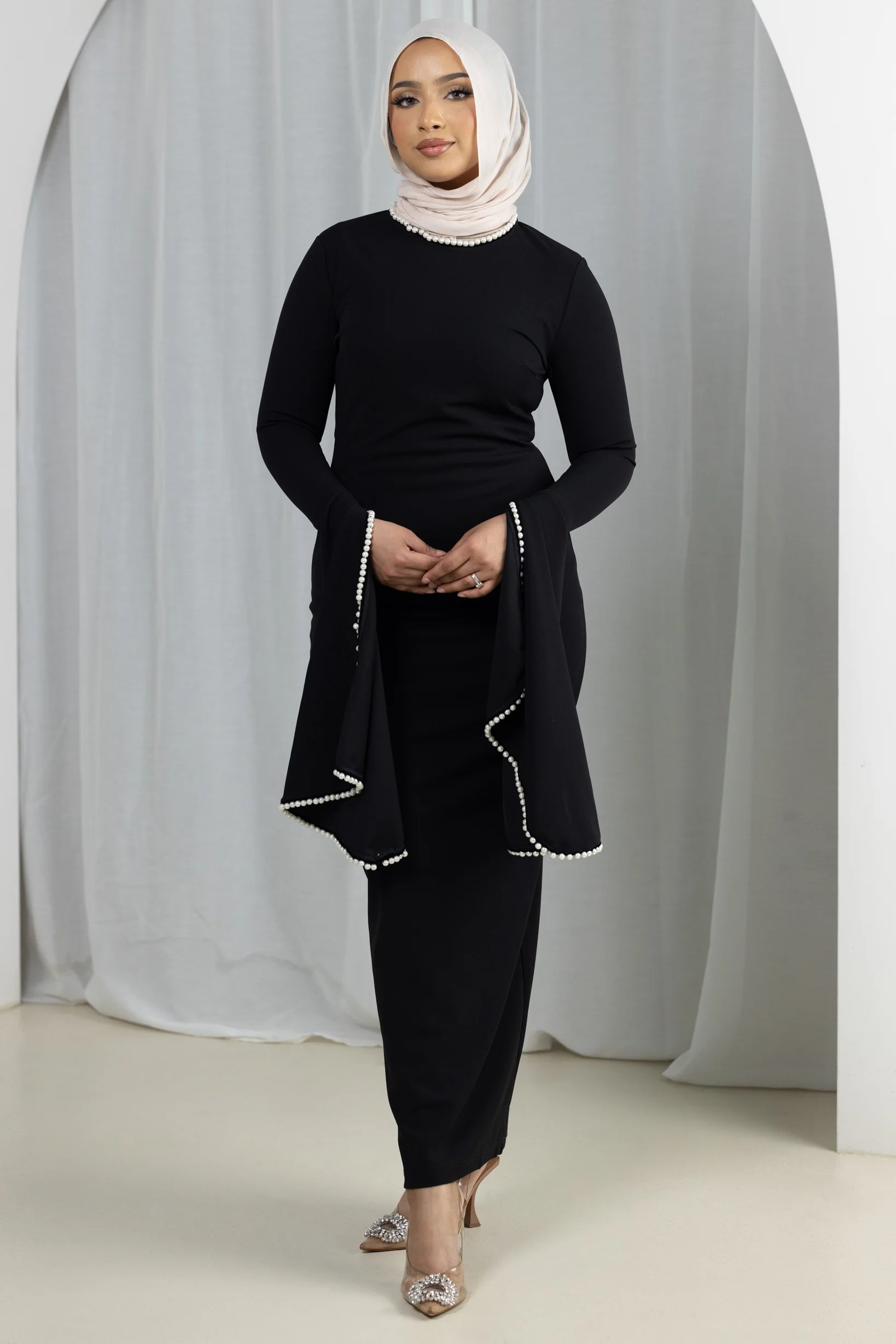 Areem Pearl Evening Dress - Image 2