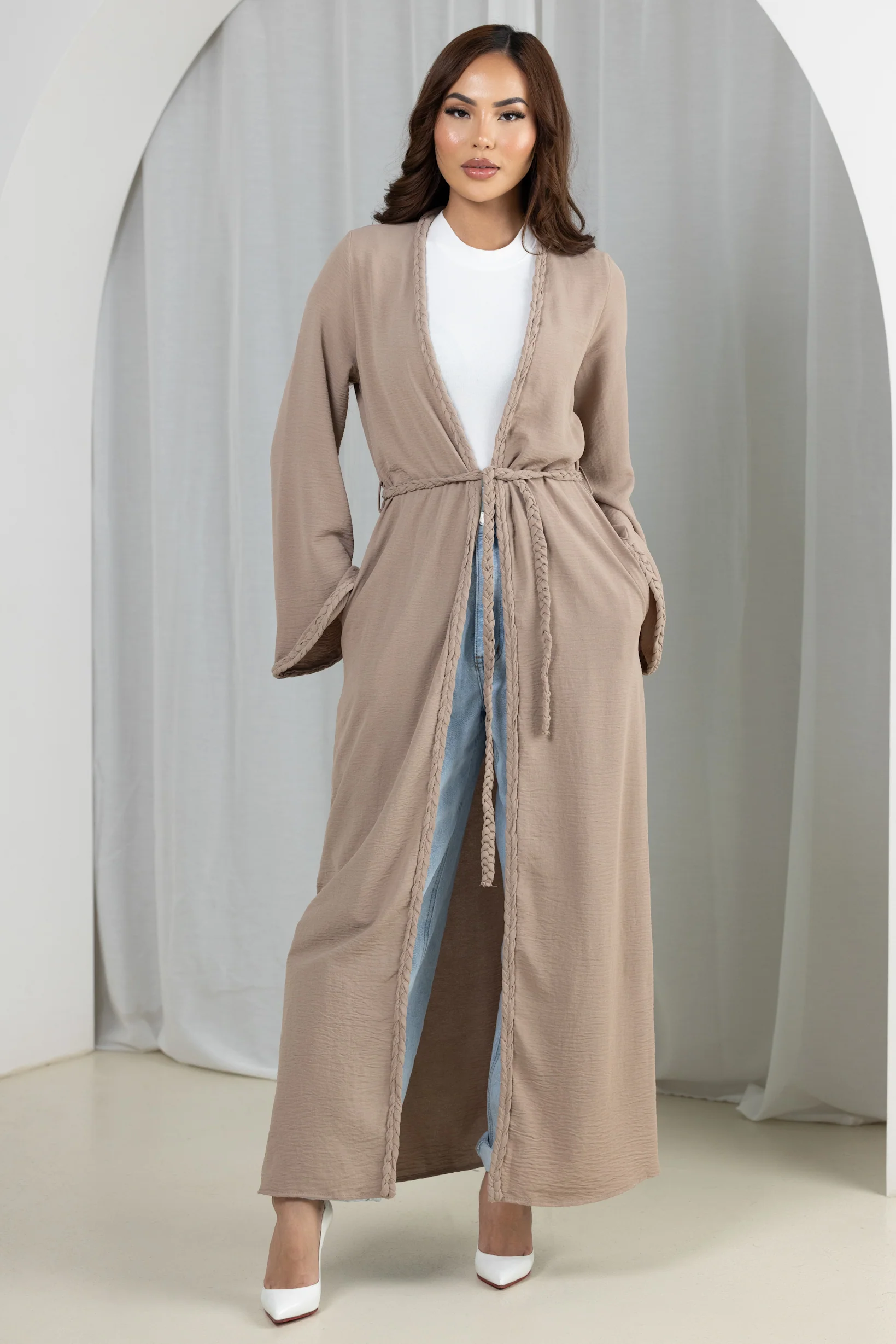 Areem Rope Trim Cardigan - Image 2