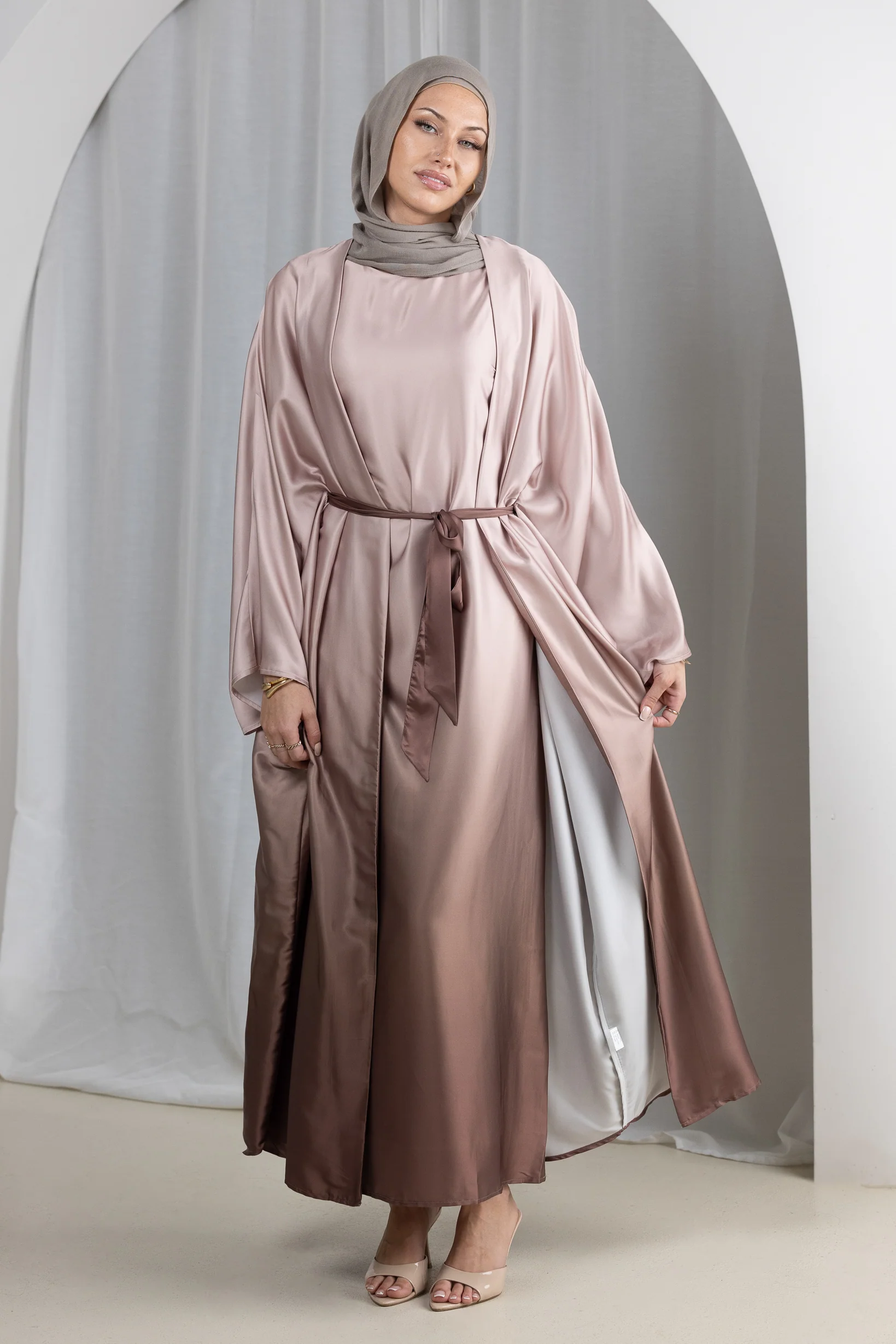 Areem Tie Dye Abaya Set - Image 13