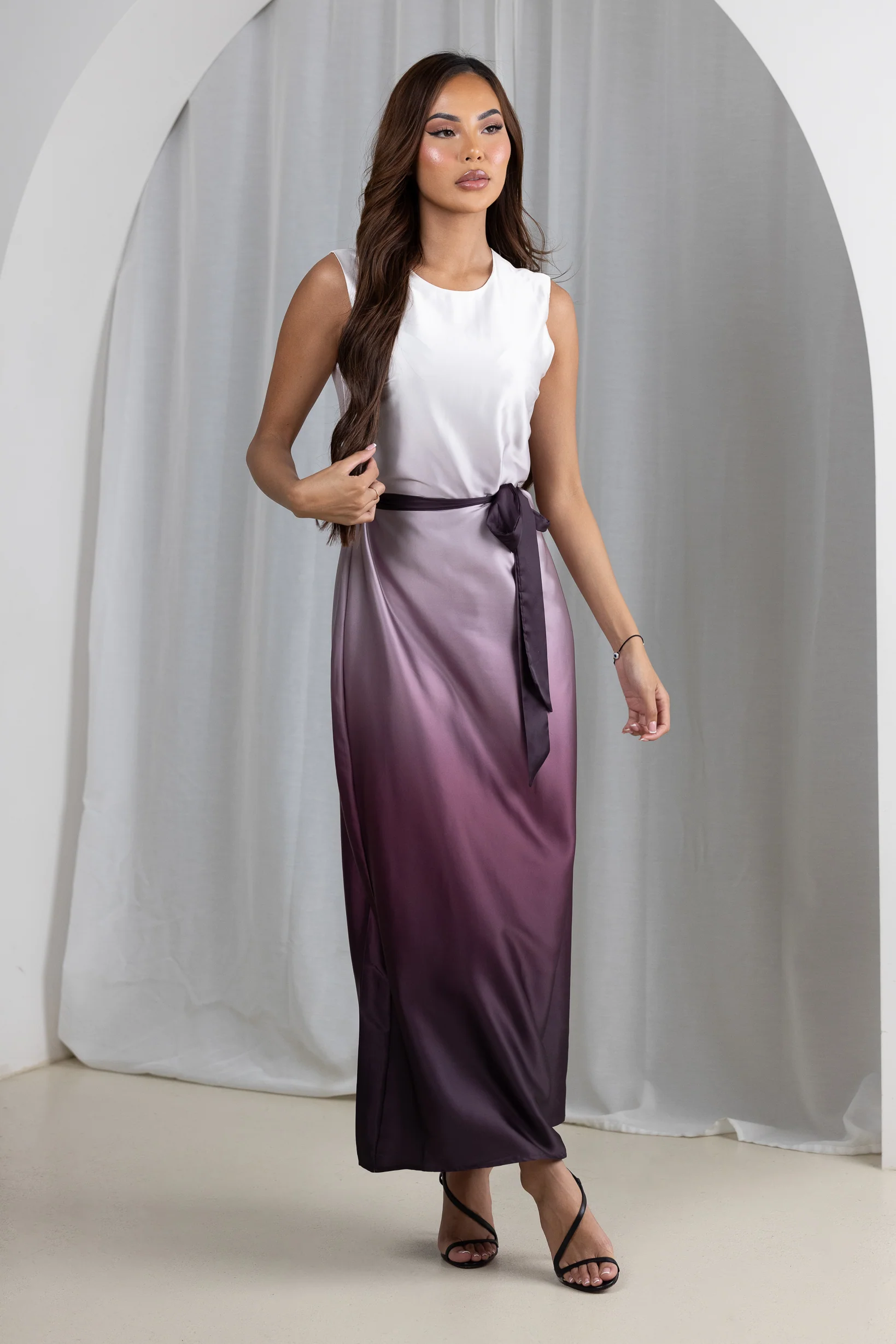 Areem Tie Dye Abaya Set - Image 3