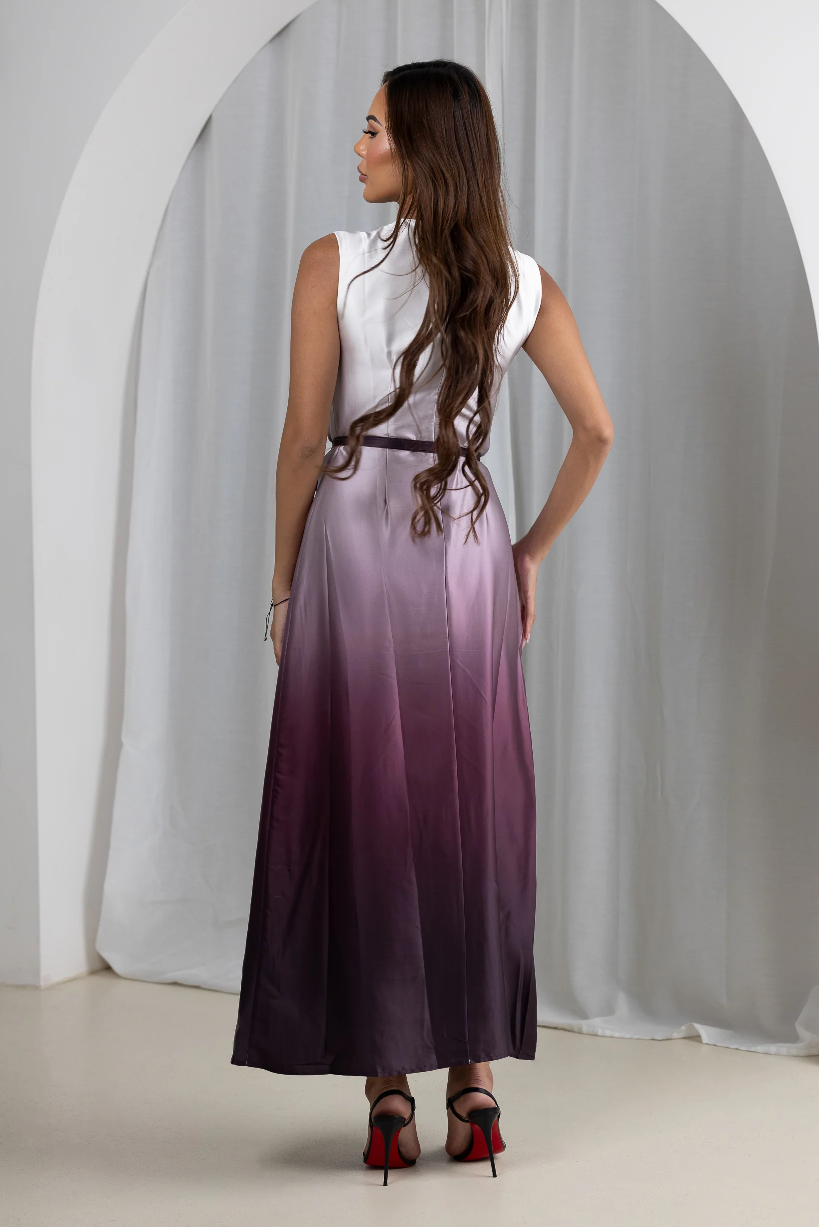 Areem Tie Dye Abaya Set - Image 5