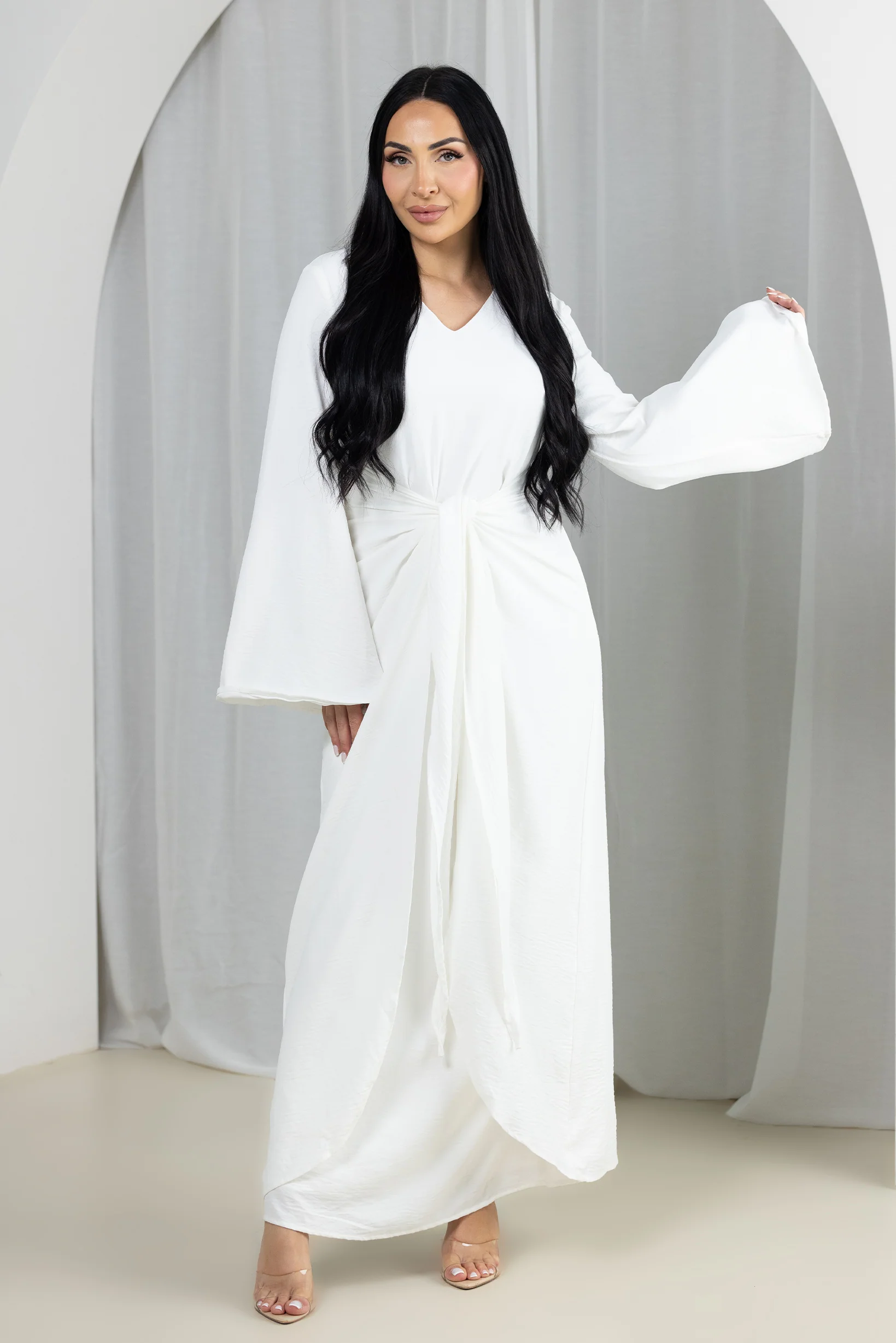 Areem Tie Front Dress - Image 2