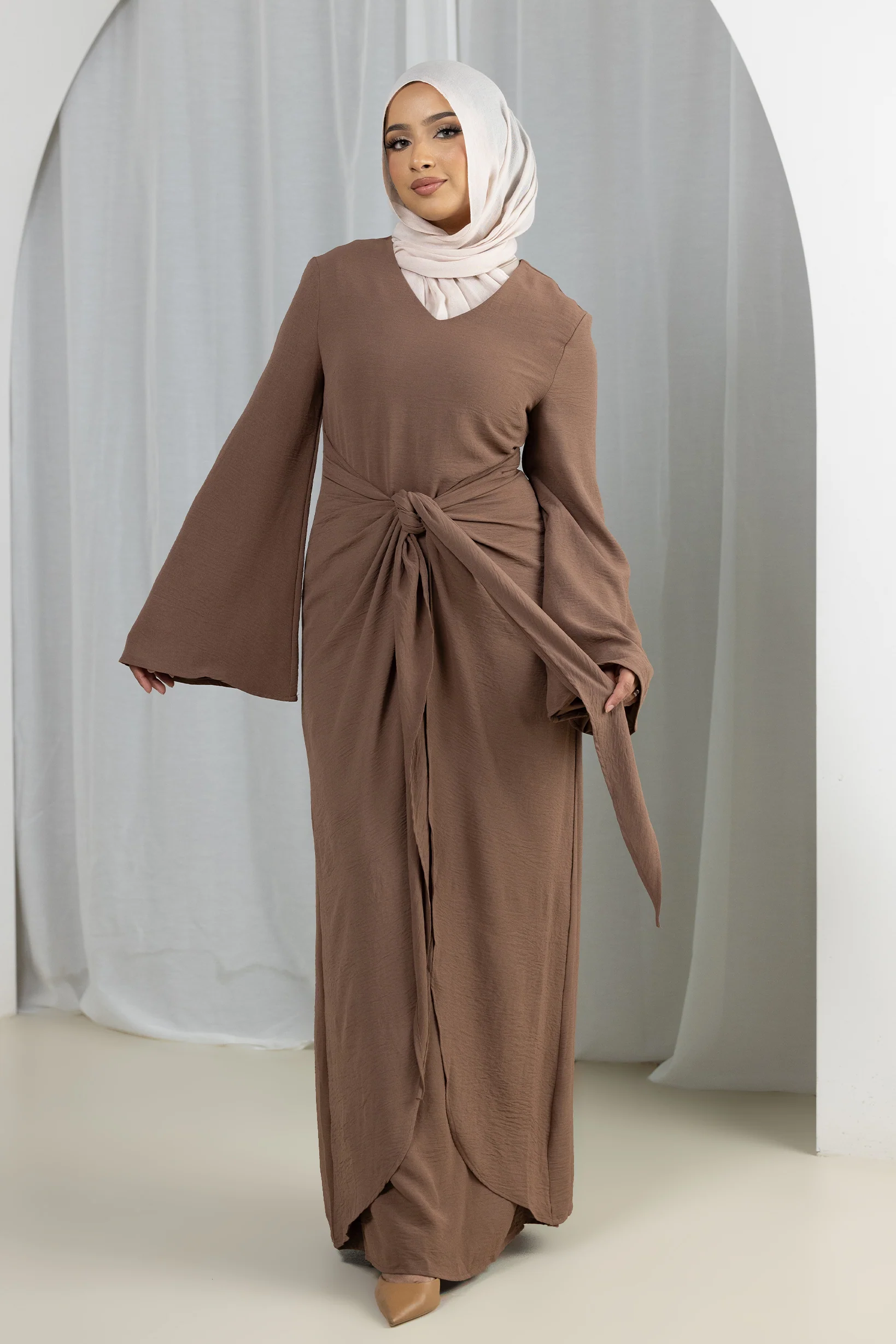 Areem Tie Front Dress - Image 7