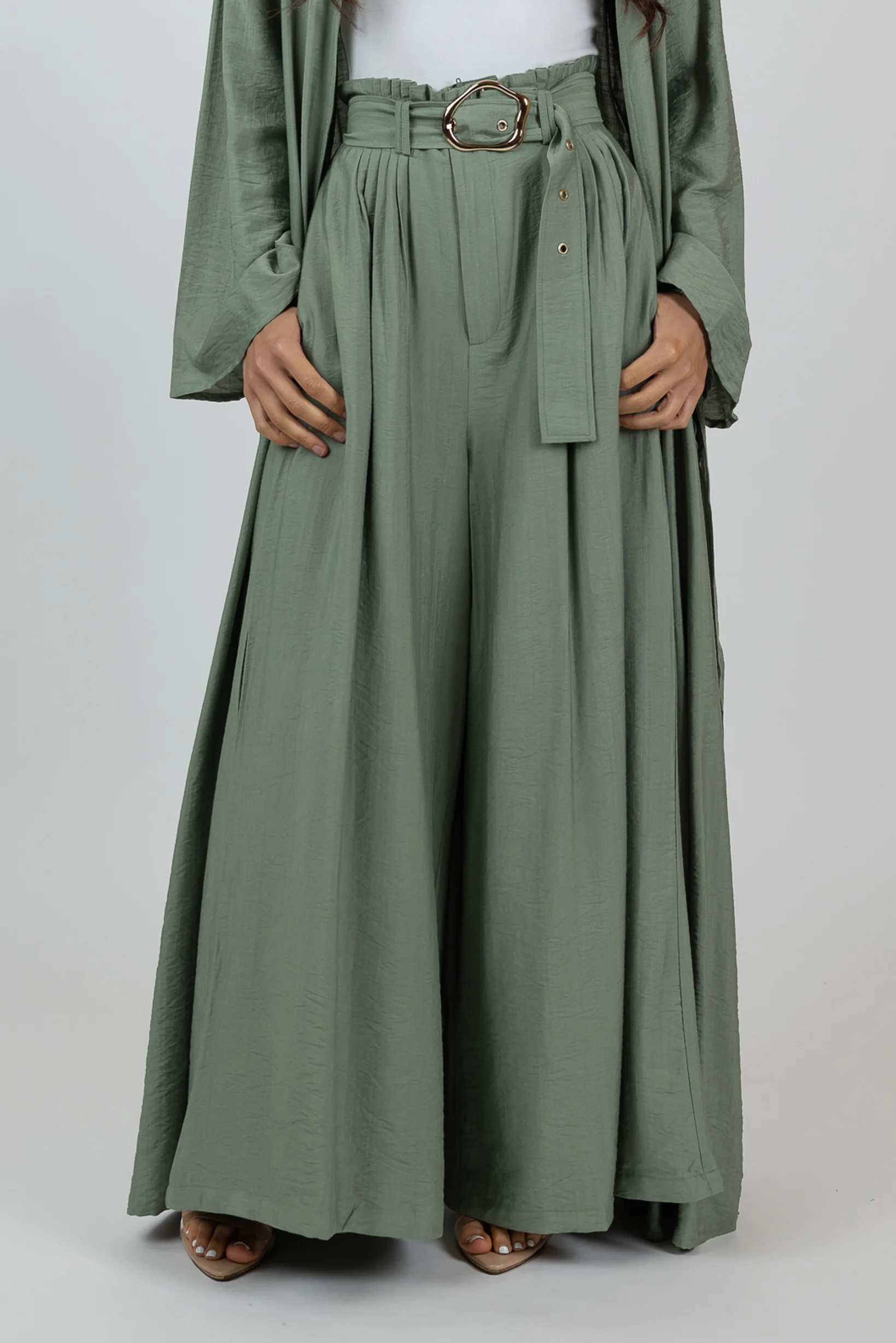 Asma Wide Leg Pants - Image 8