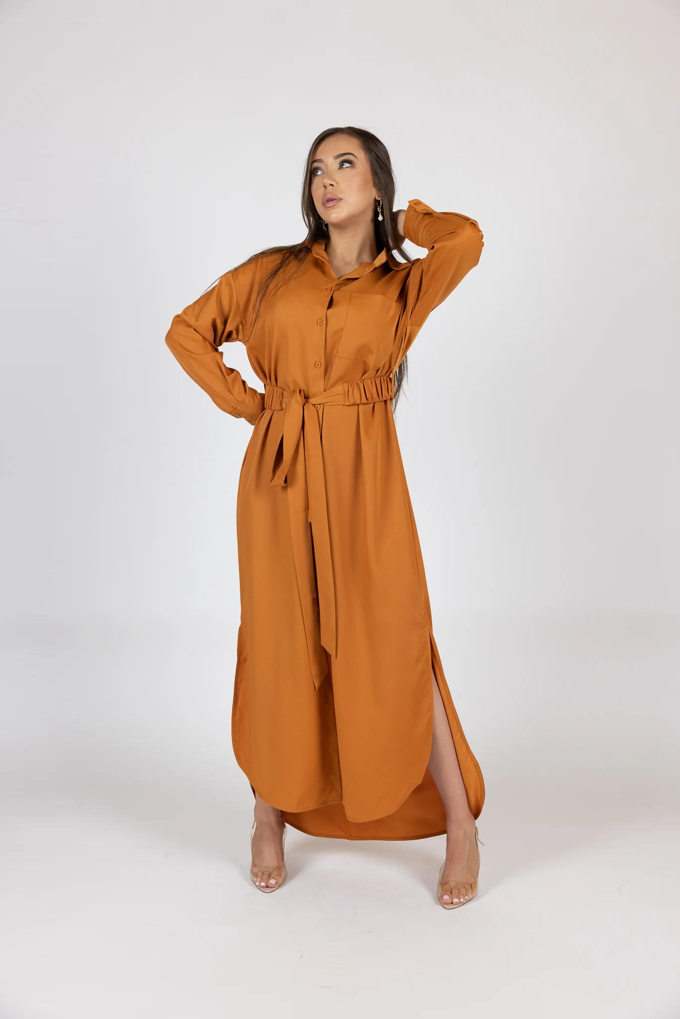 Avira Shirt Dress - Image 10