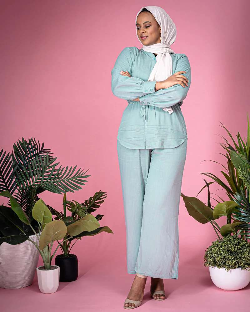 Aviva Rayon Wide Leg Pants - Image 3