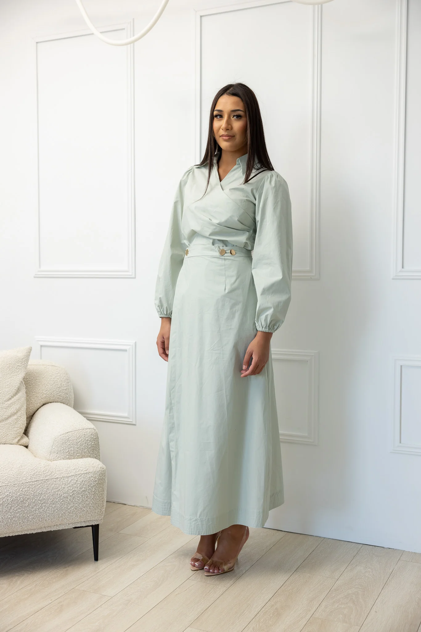 Ayana Wrap Blouse - Image 8