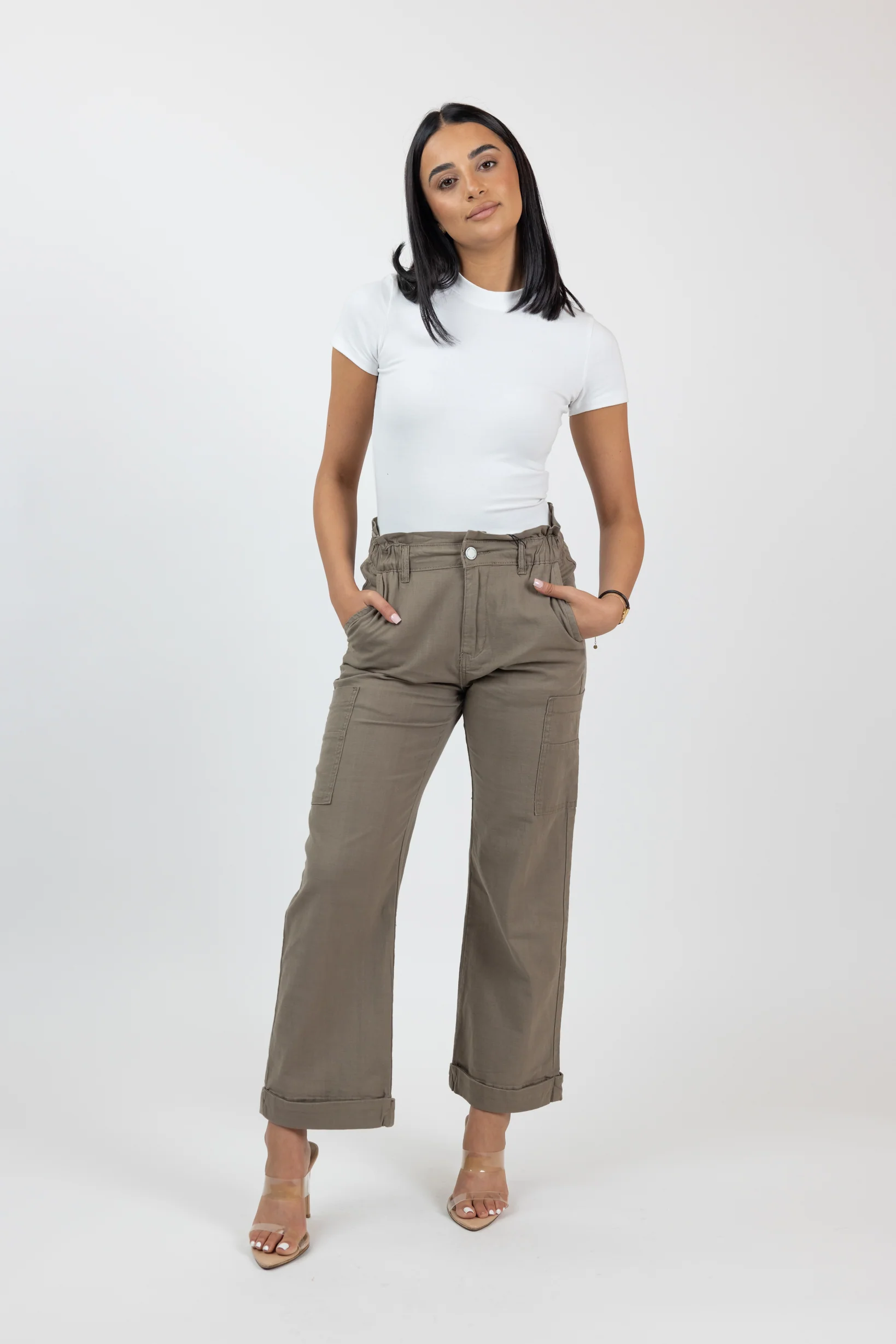 Azaria Stretch Straight Leg Pants - Image 14