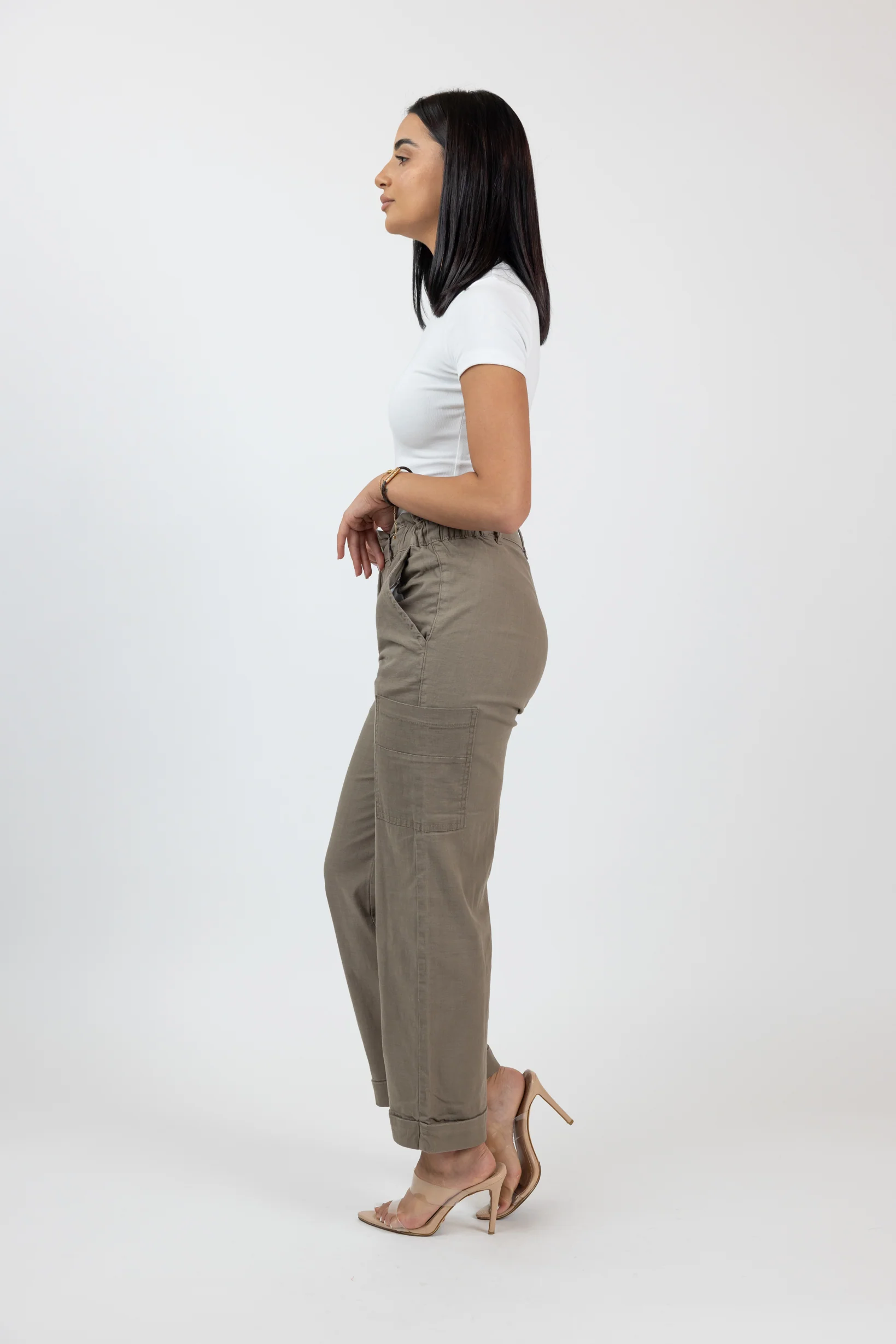 Azaria Stretch Straight Leg Pants - Image 17