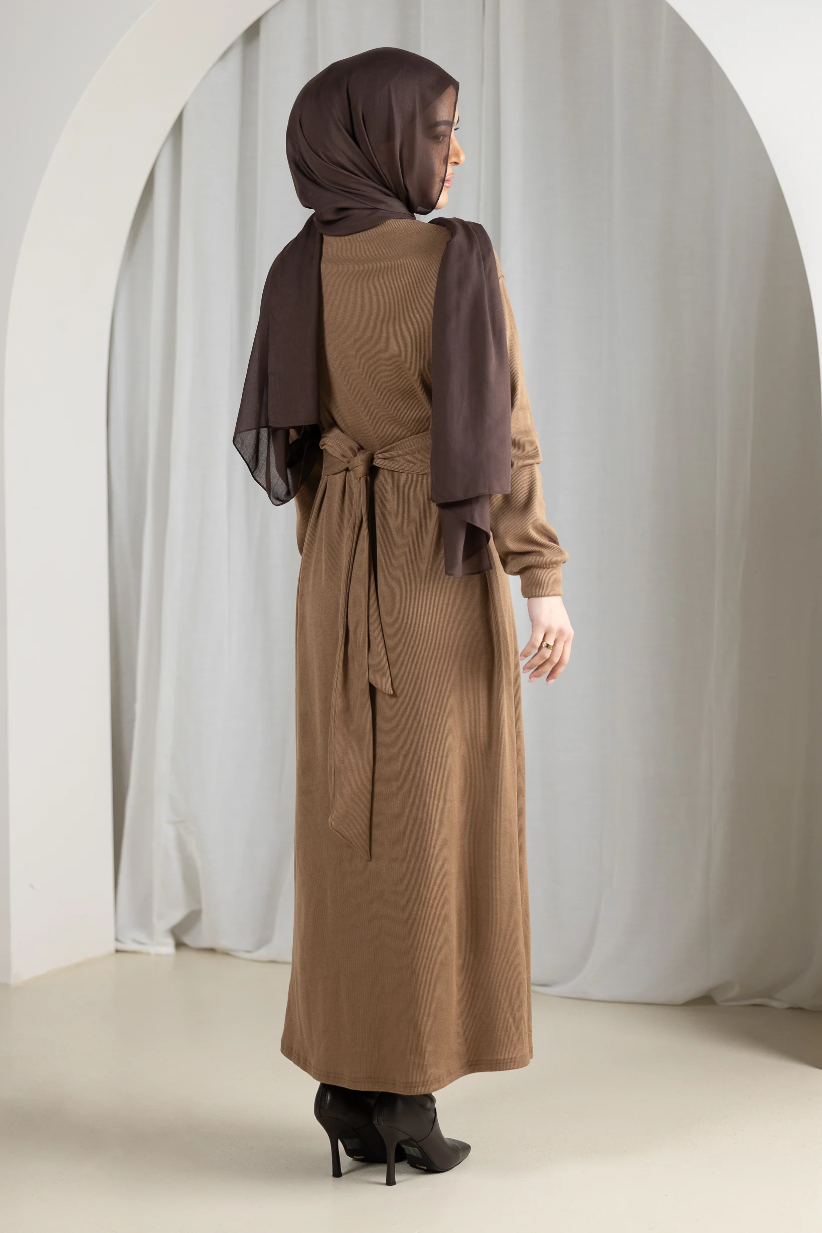 Azeema Waist Tie Dress - Image 12