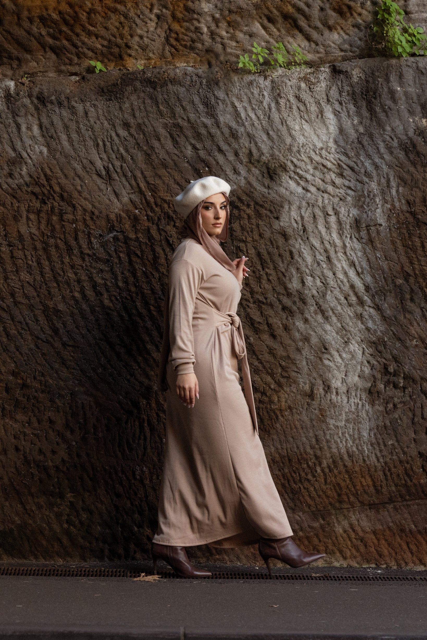 Azeema Waist Tie Dress - Image 3