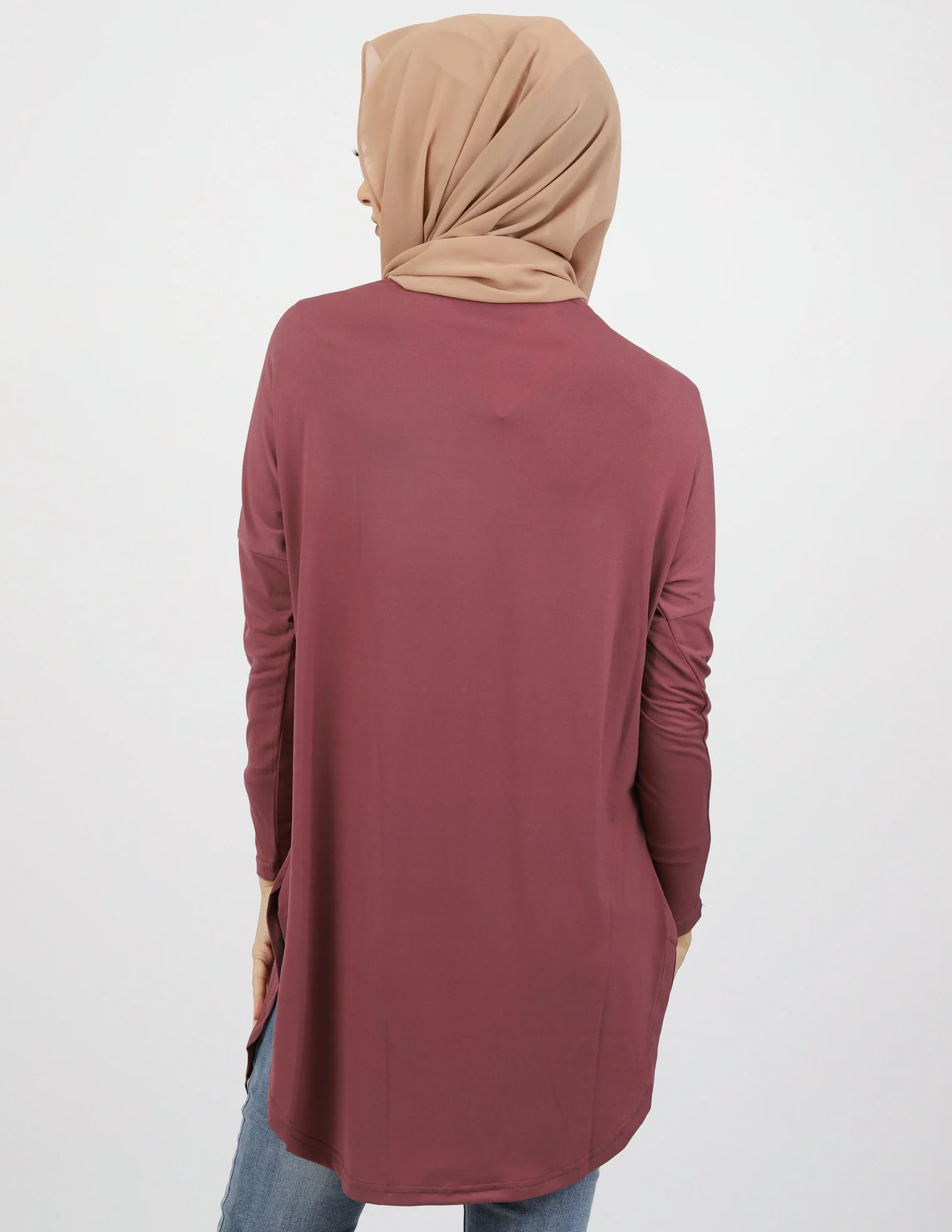 Basic Long Sleeve Loop Top - Light Shades - Image 12