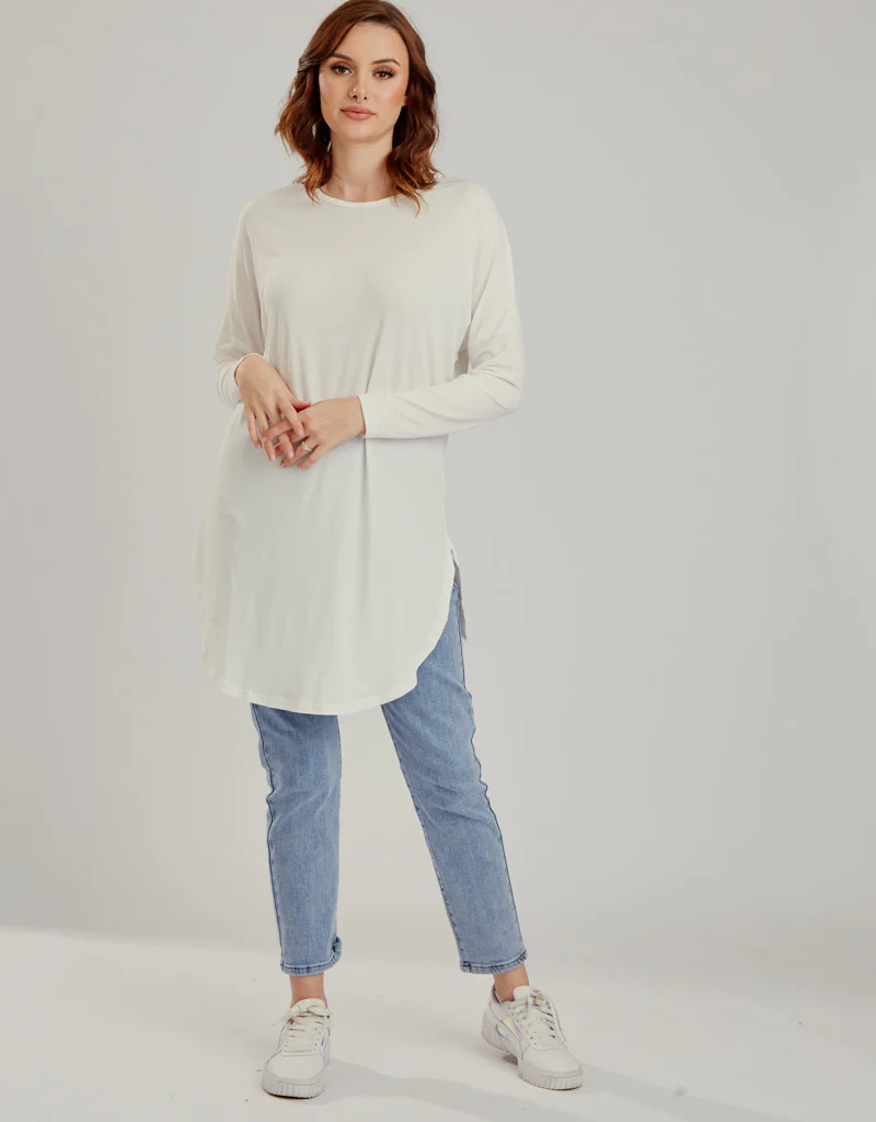 Basic Long Sleeve Loop Top - Light Shades - Image 15