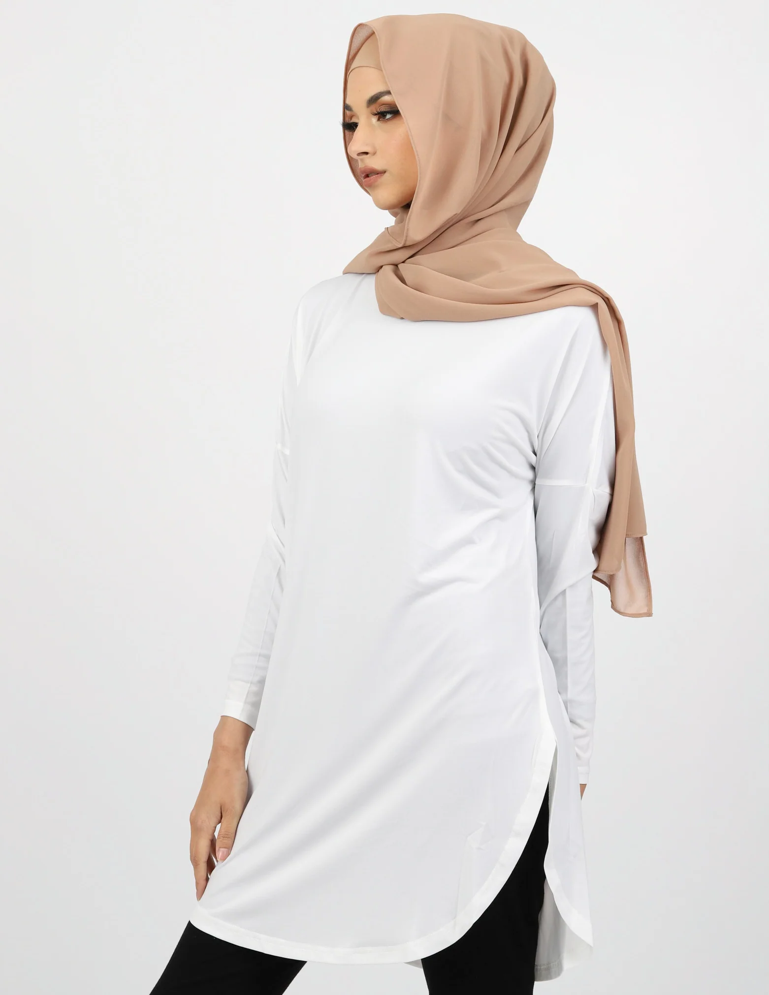 Basic Long Sleeve Loop Top - Light Shades - Image 7