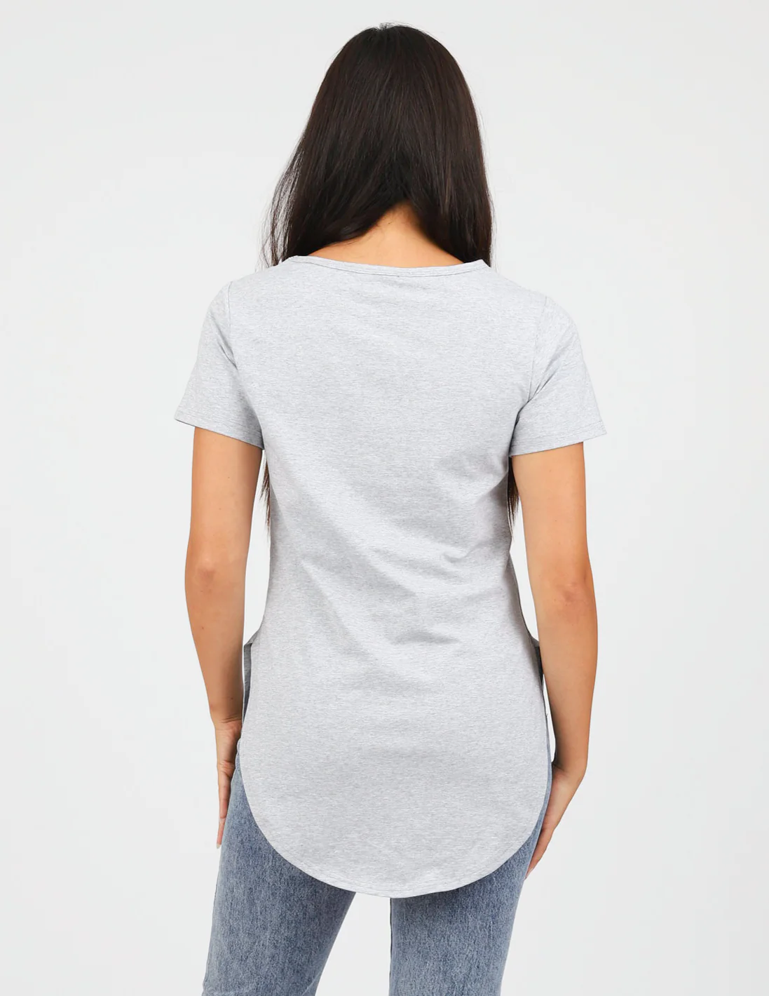 Basic Loop Tee - Shades of Grey - Image 4