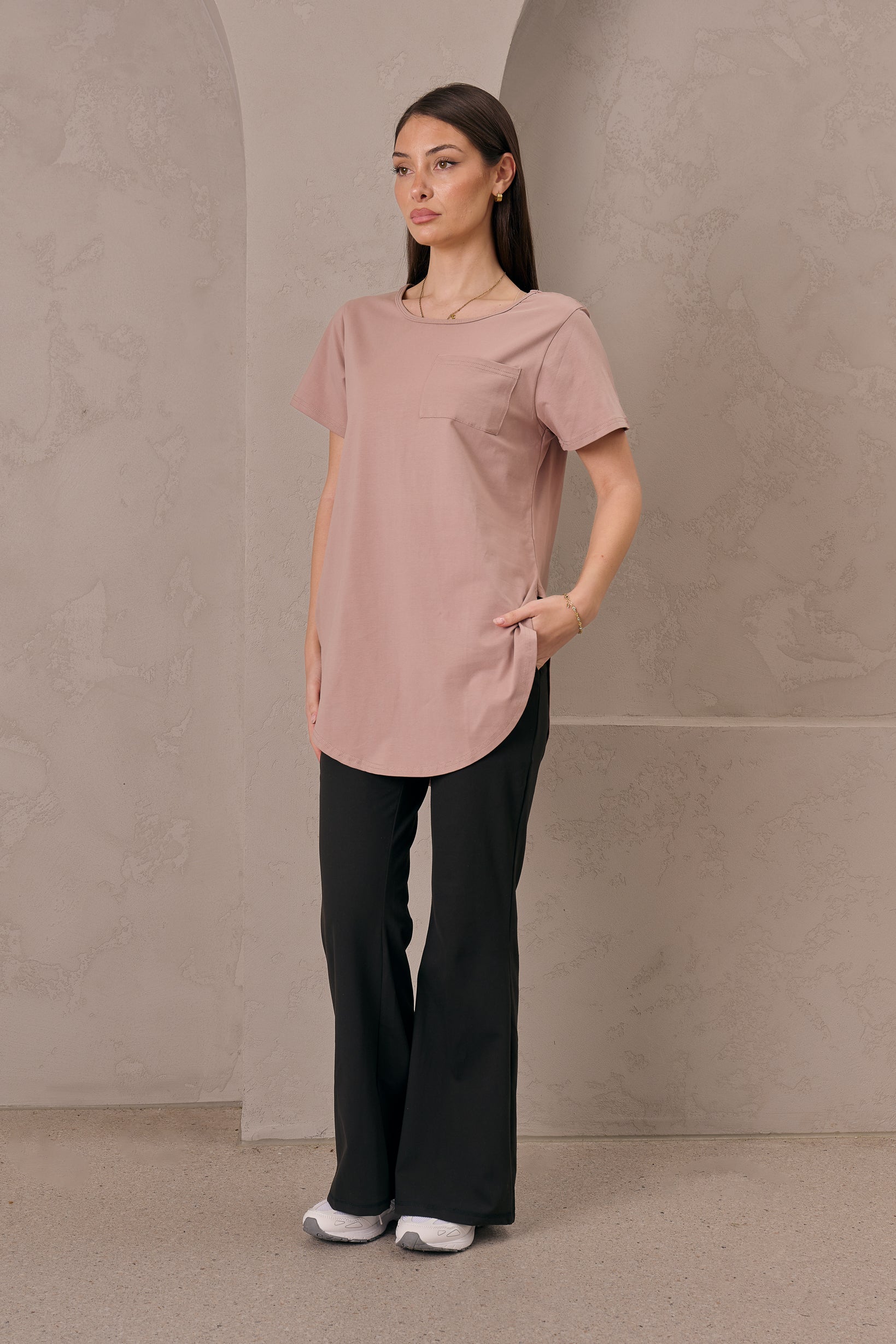 Basic Loop Tee - Shades of Nude - Image 3