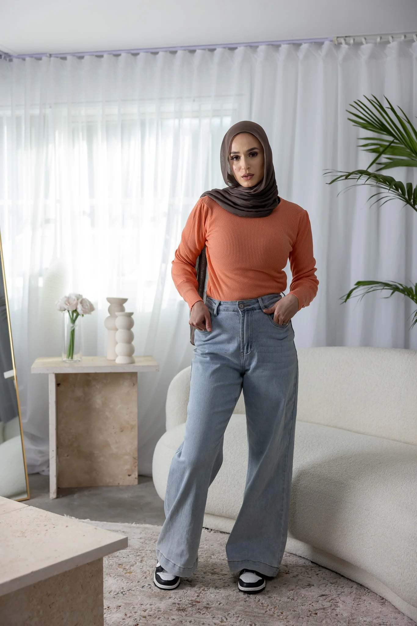 Bella Sleeve Round Neck Jumper - Image 6