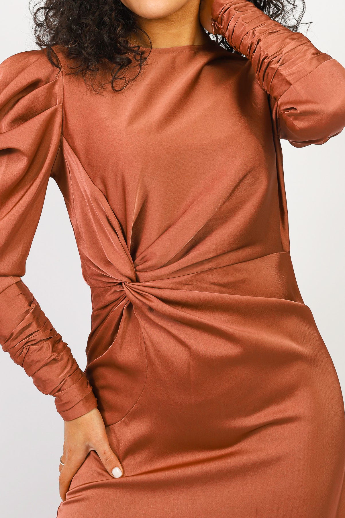 Billow Detailed Maxi Dress - Image 12