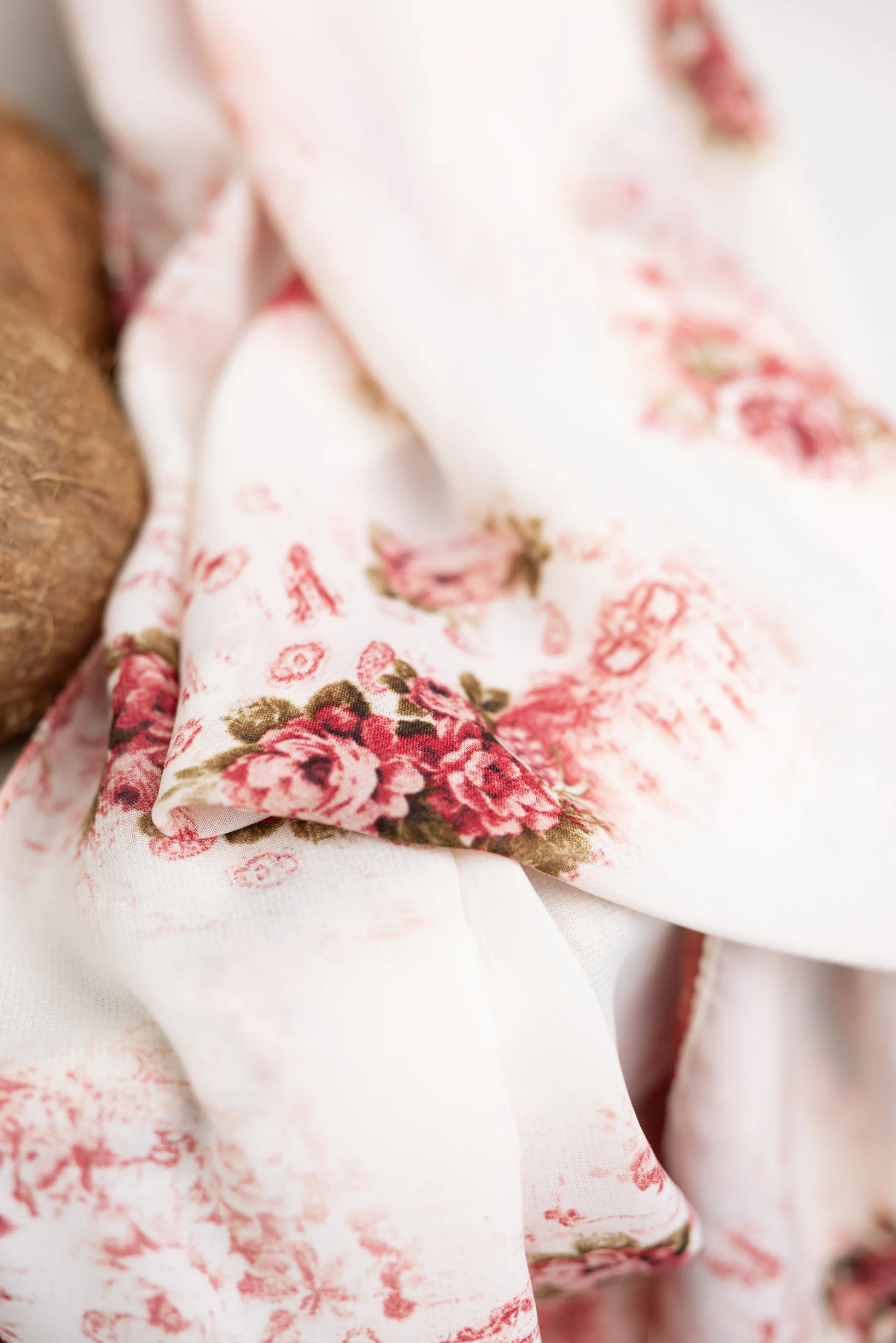 Blossom Square Print Shawl - Image 9