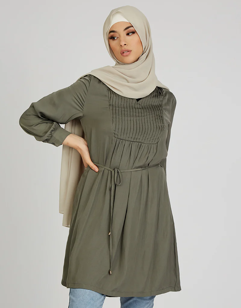 Box Pleat Blouse - Image 13