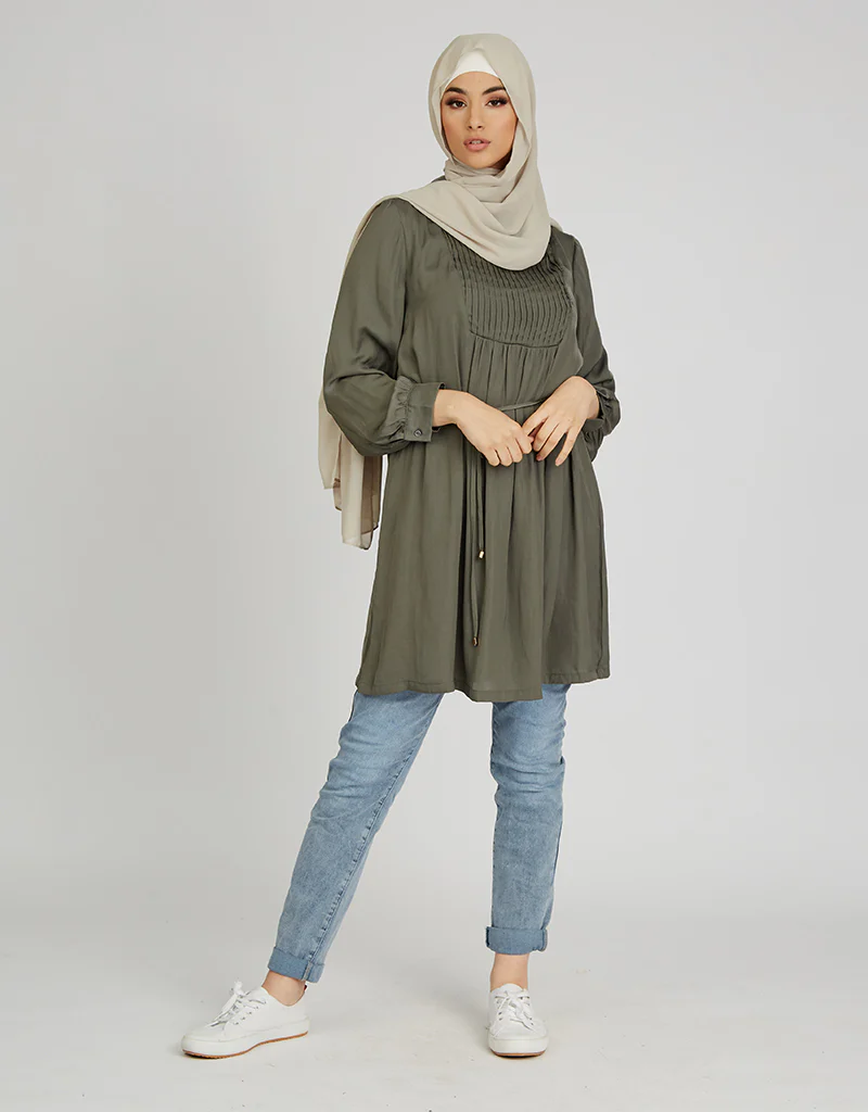 Box Pleat Blouse - Image 14