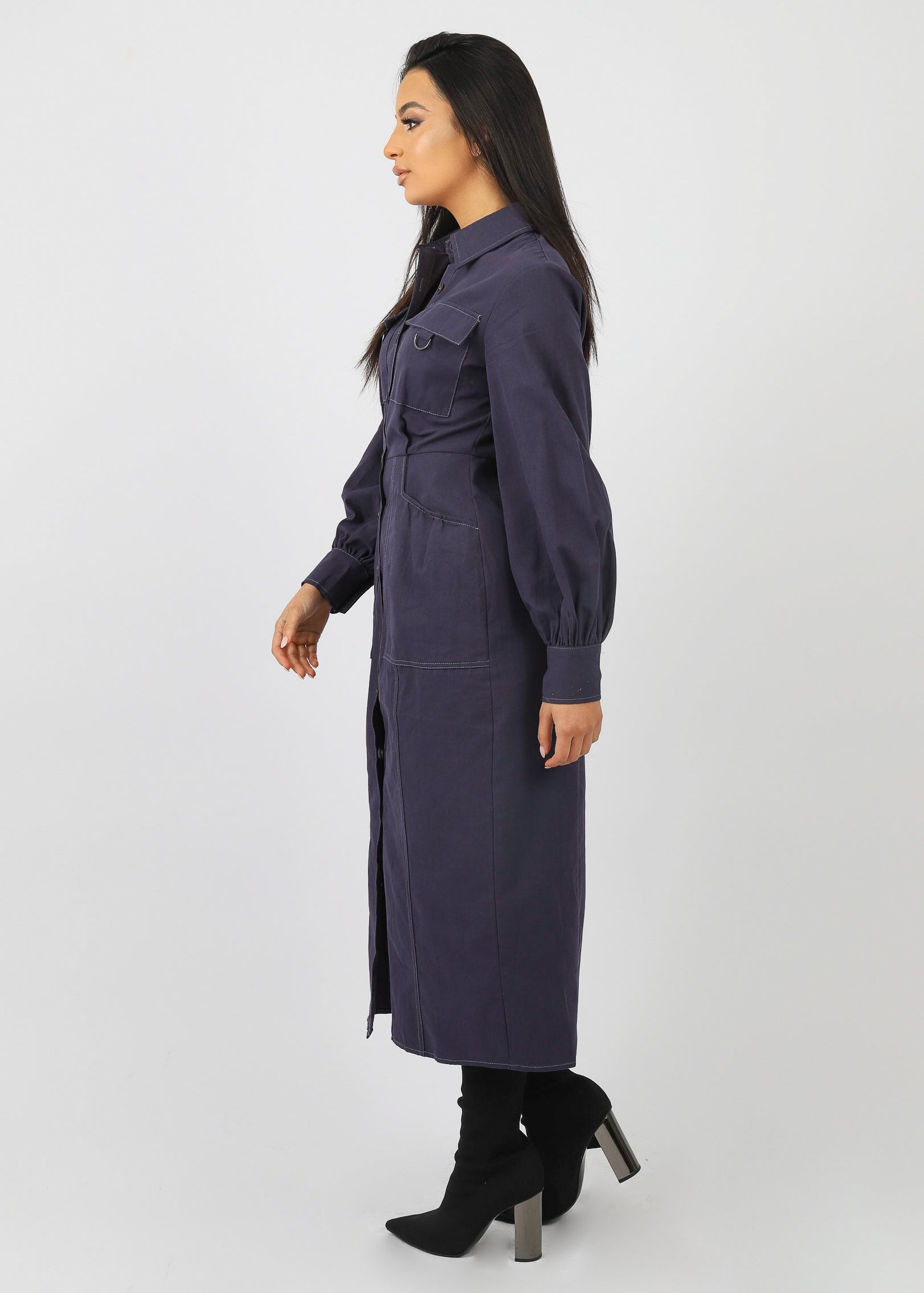 Braelynn Shirt Dress - Image 11