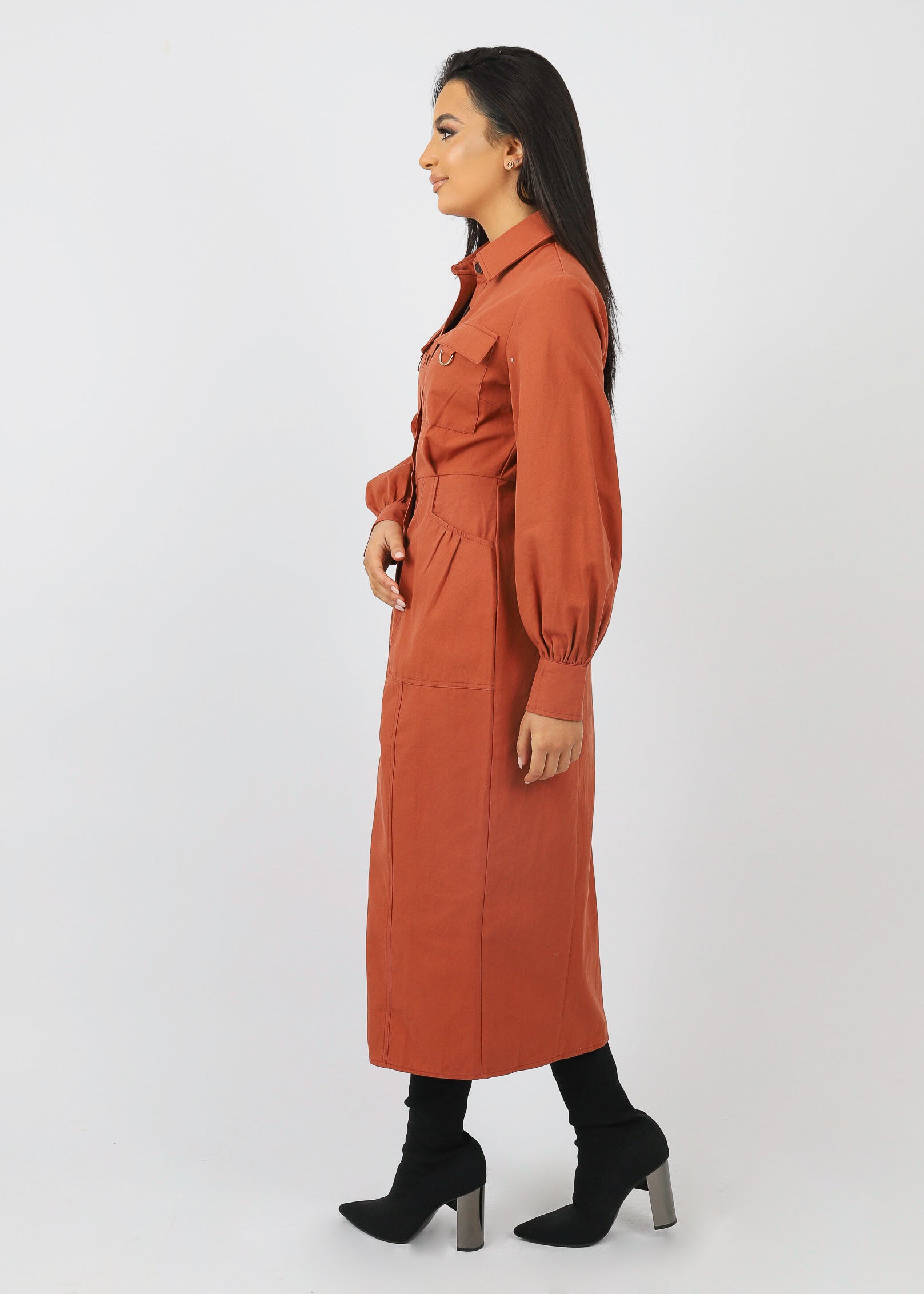 Braelynn Shirt Dress - Image 4